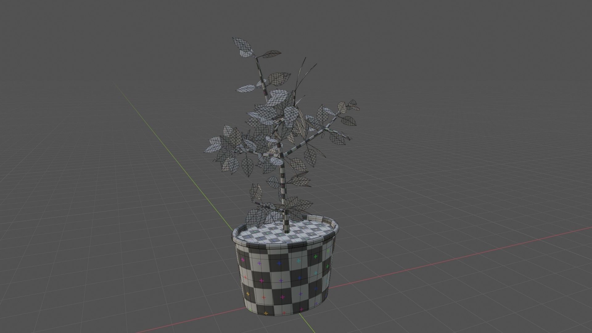 Flower Pot A1 3D model_5