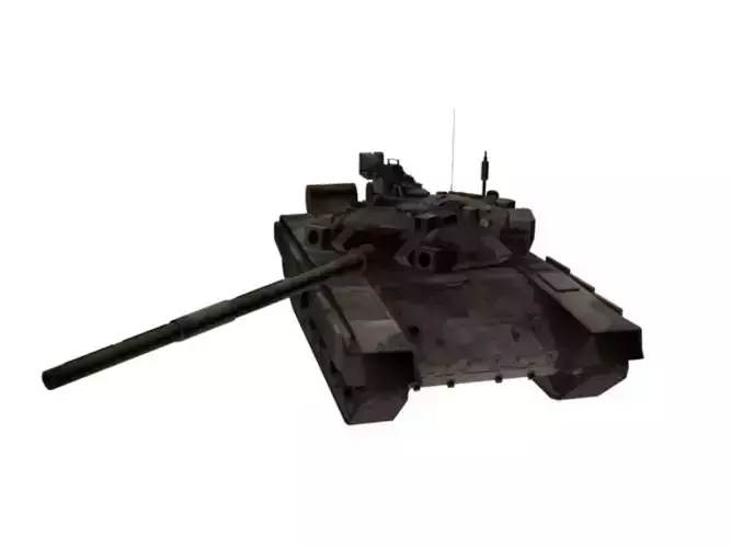 Tank T-90 3D Model