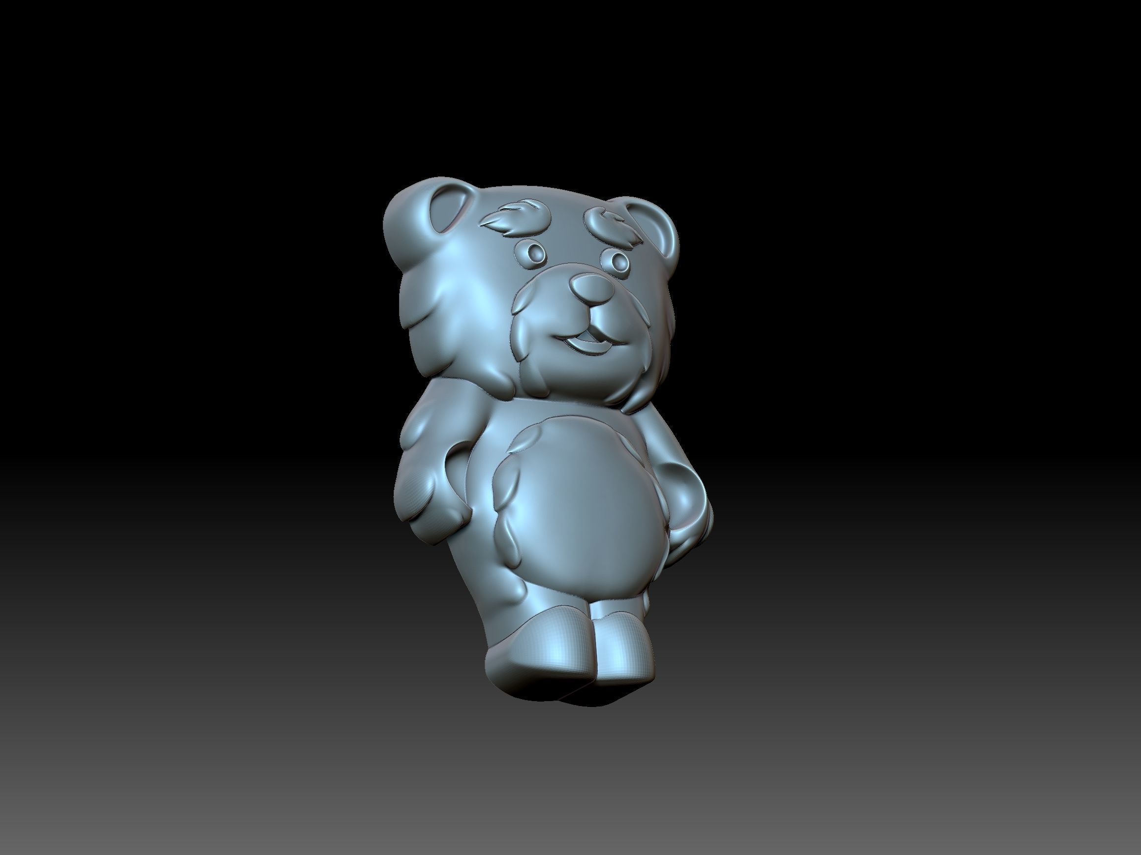 Candy Bear 3D print model_1