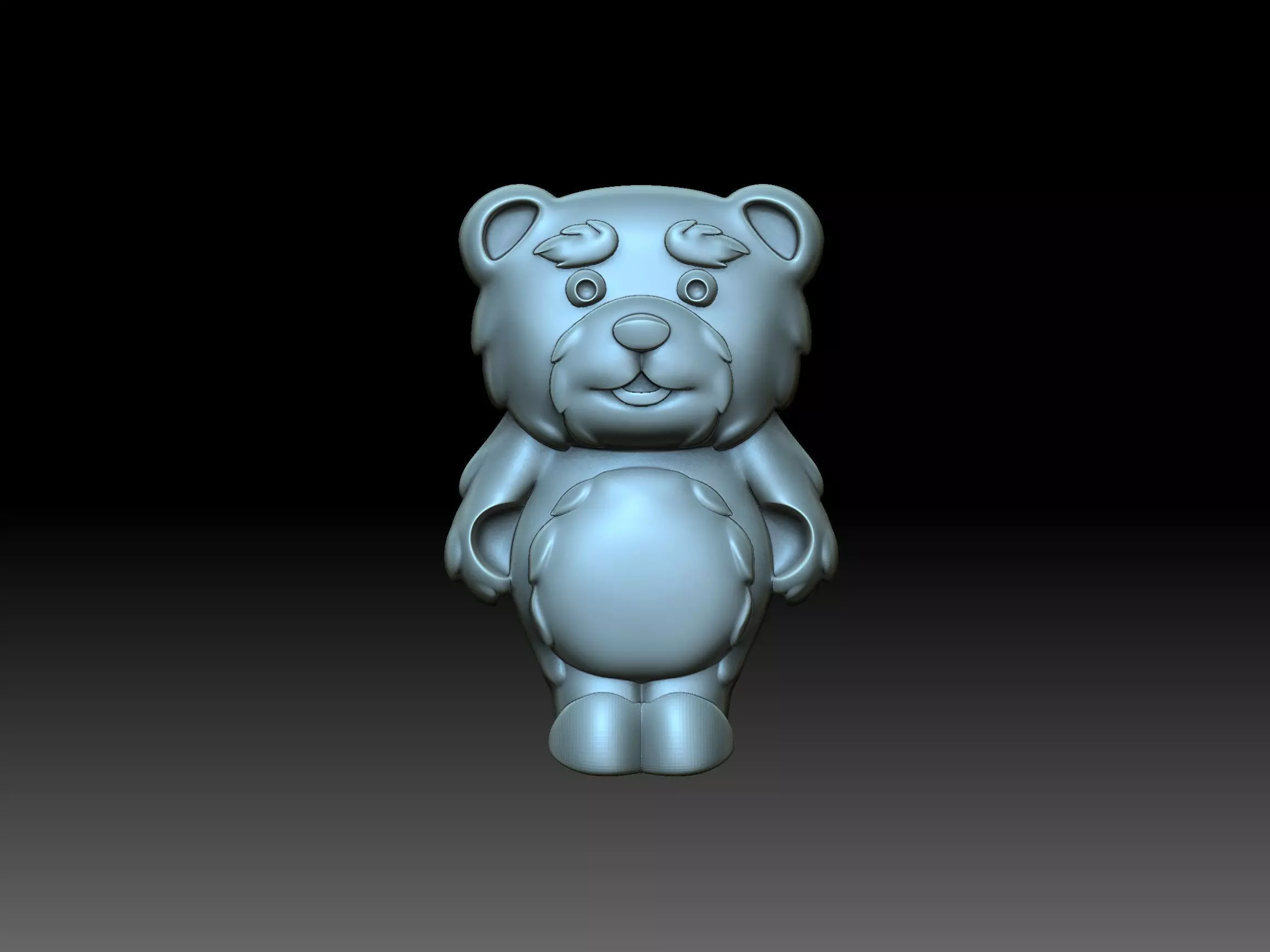 Candy Bear 3D print model_0