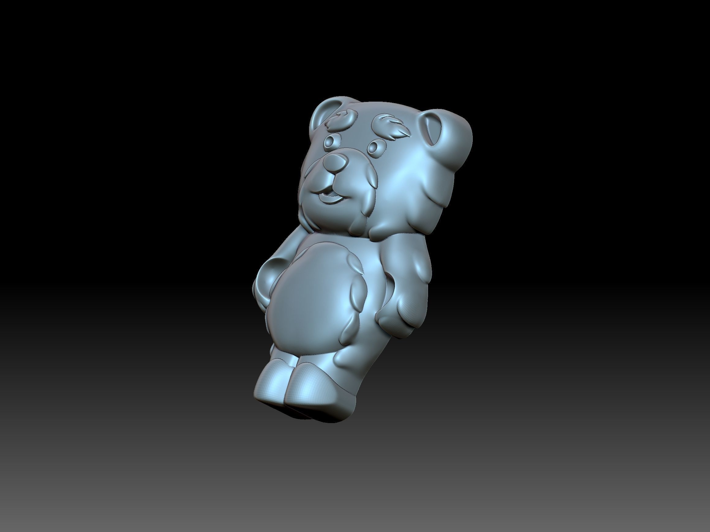 Candy Bear 3D print model_3