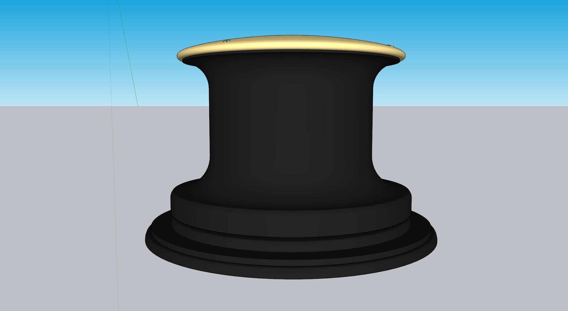 RMS Titanic Capstan 3D model_3
