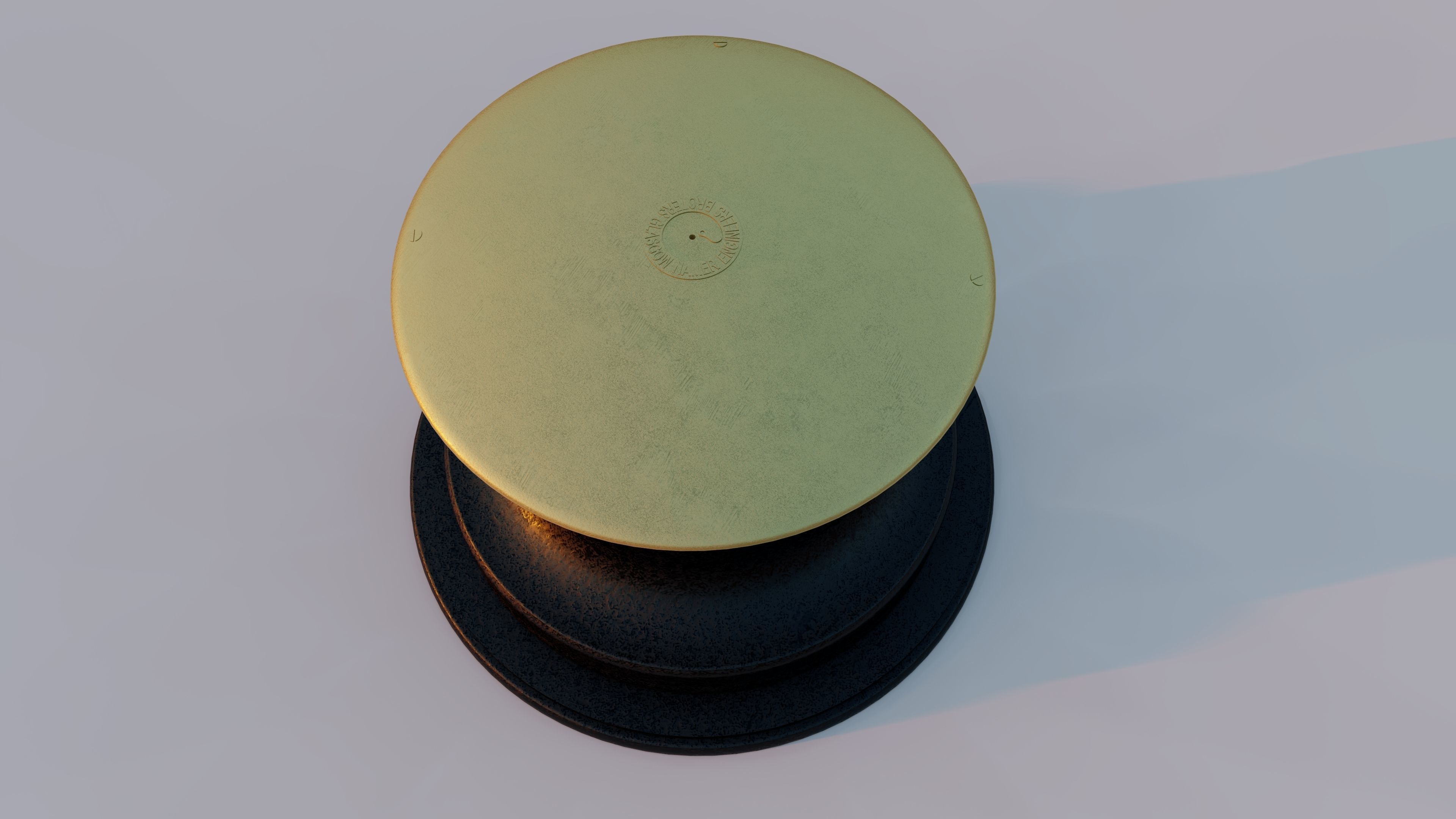 RMS Titanic Capstan 3D model_2