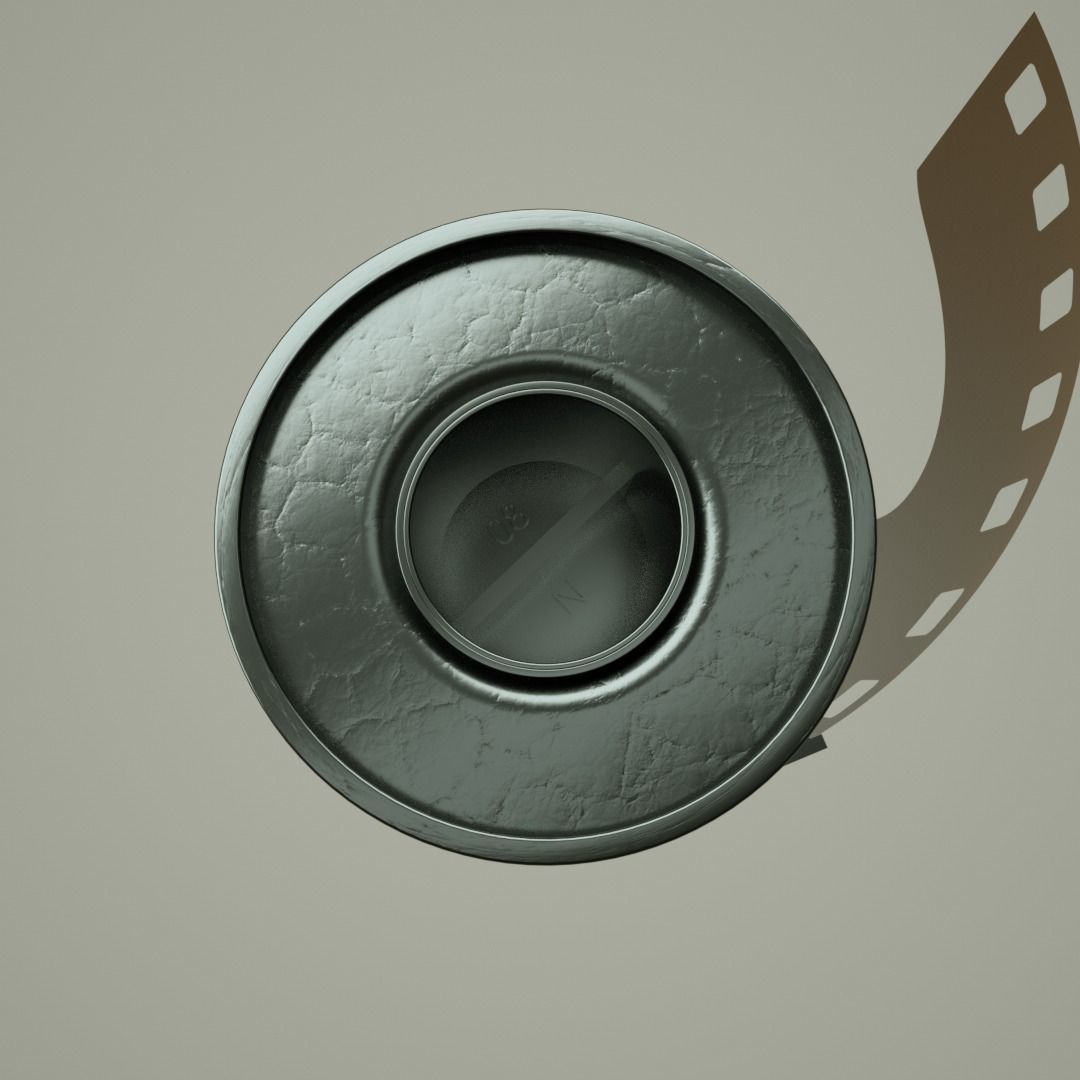 Film Roll Kodak 3d model PBR 3D model_4