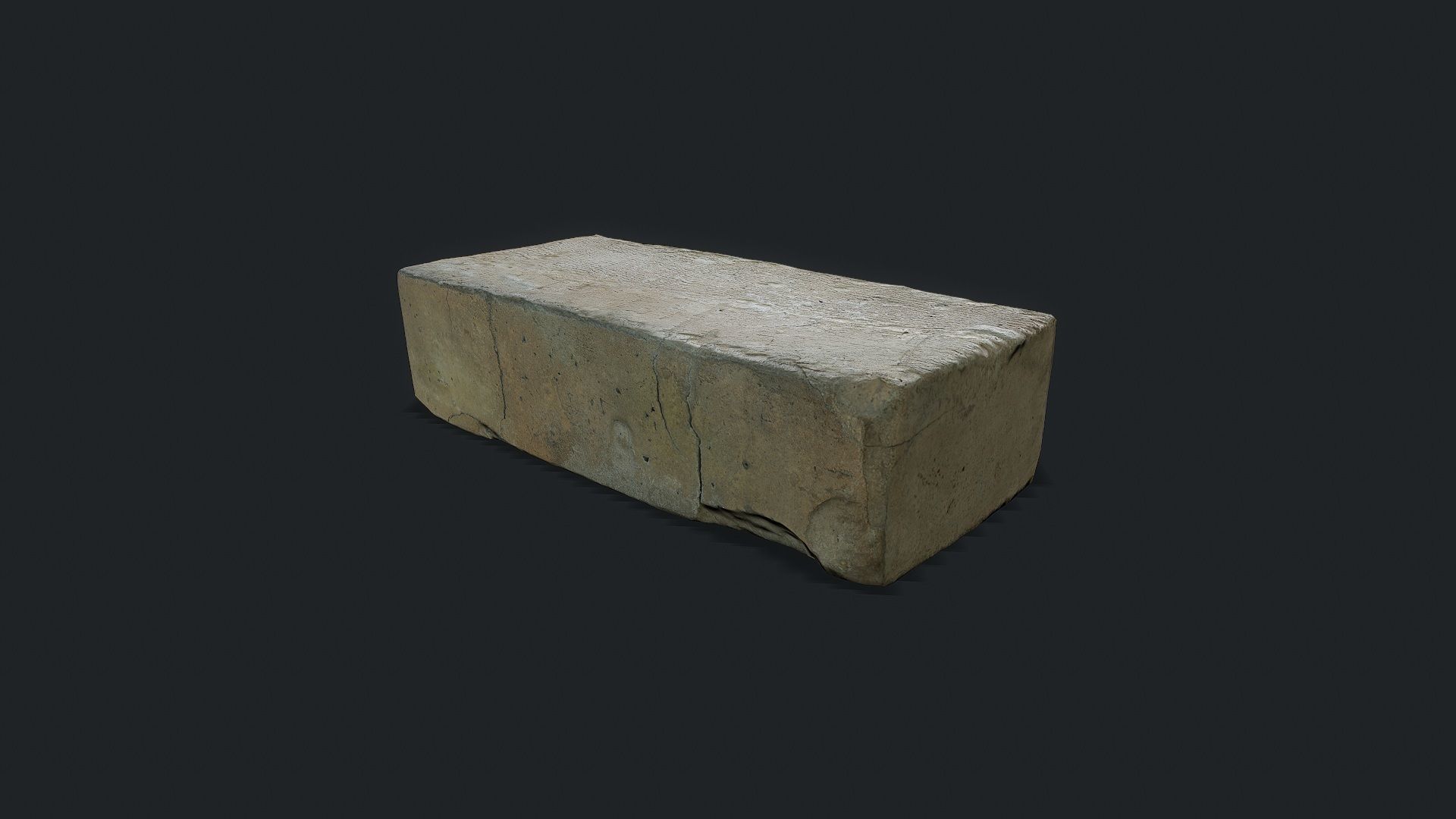 3D Scan Old Bricks Pack - Props Low-poly 3D model_4