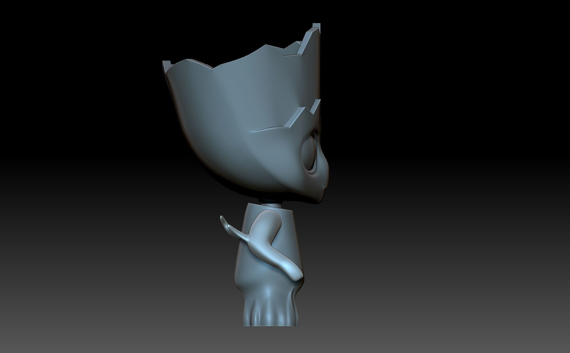 I am groot 3D print model_5