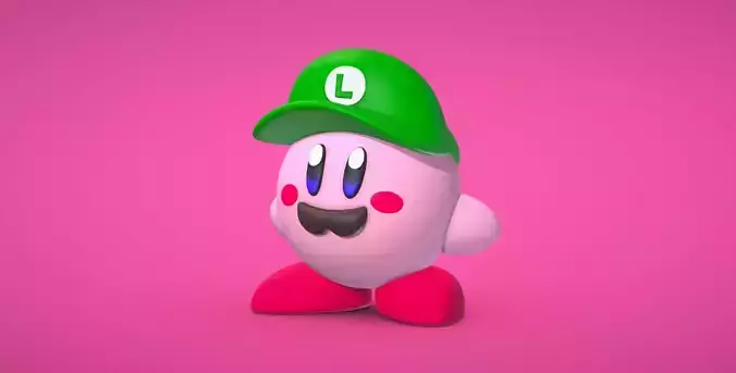 Luigi Kirby - 3D print 3D print model