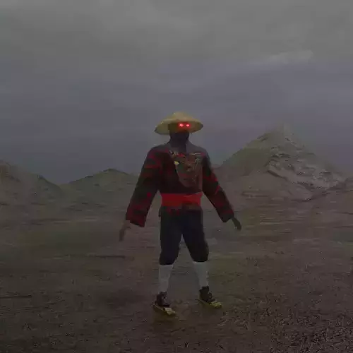 Samurai Animation Transformation Teleport Ready to Play