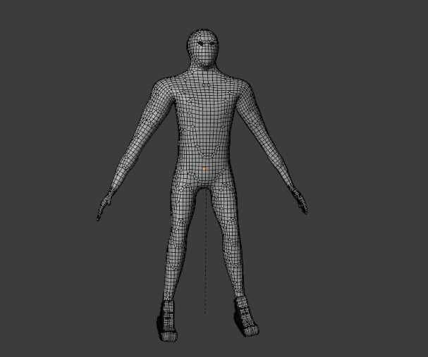 Samurai Animation Transformation Teleport Ready to Play Low-poly 3D model_10