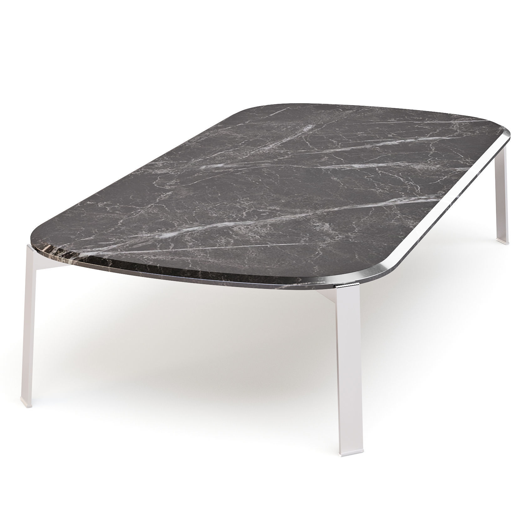 Porada Coquet - Coffee and Side Table 3D model_3