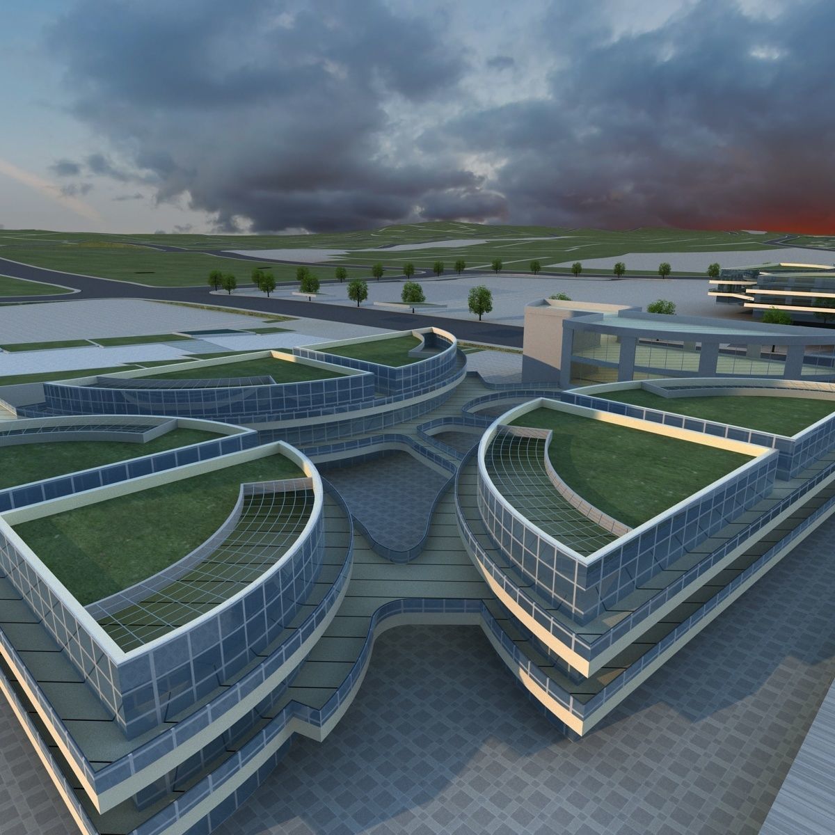 Future city 2 3D model_14