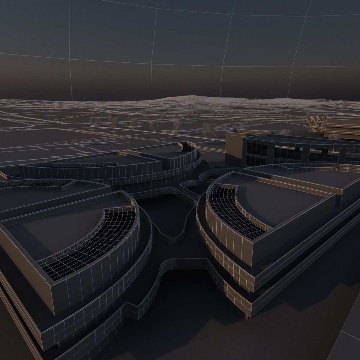 Future city 2 3D model_25