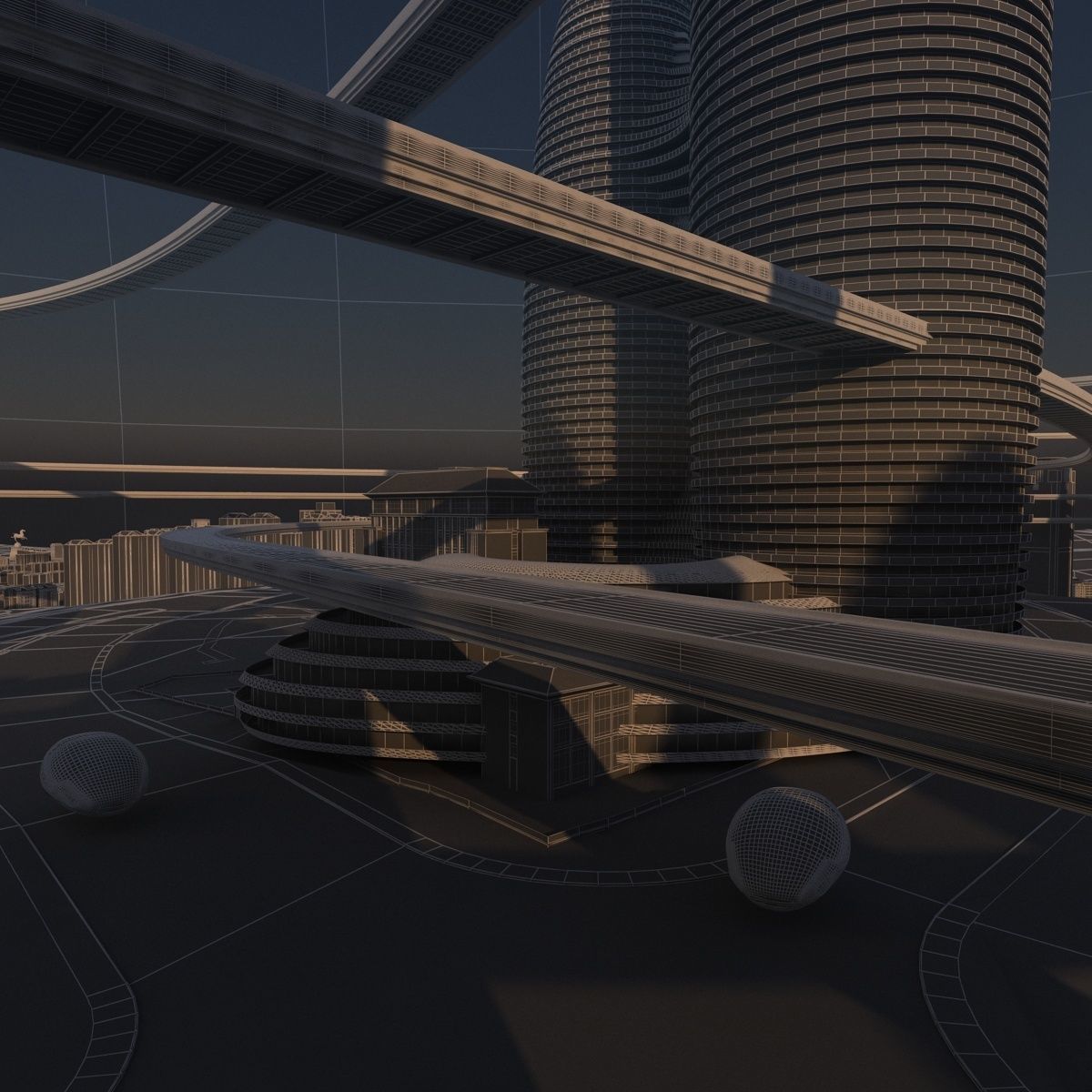 Future city 2 3D model_27