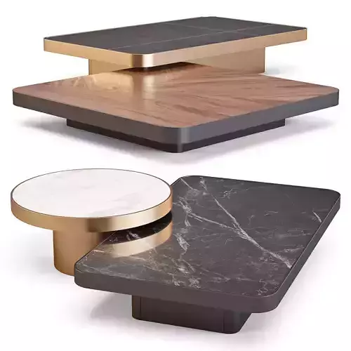 Meroni and Colzani Numana - Coffee Tables