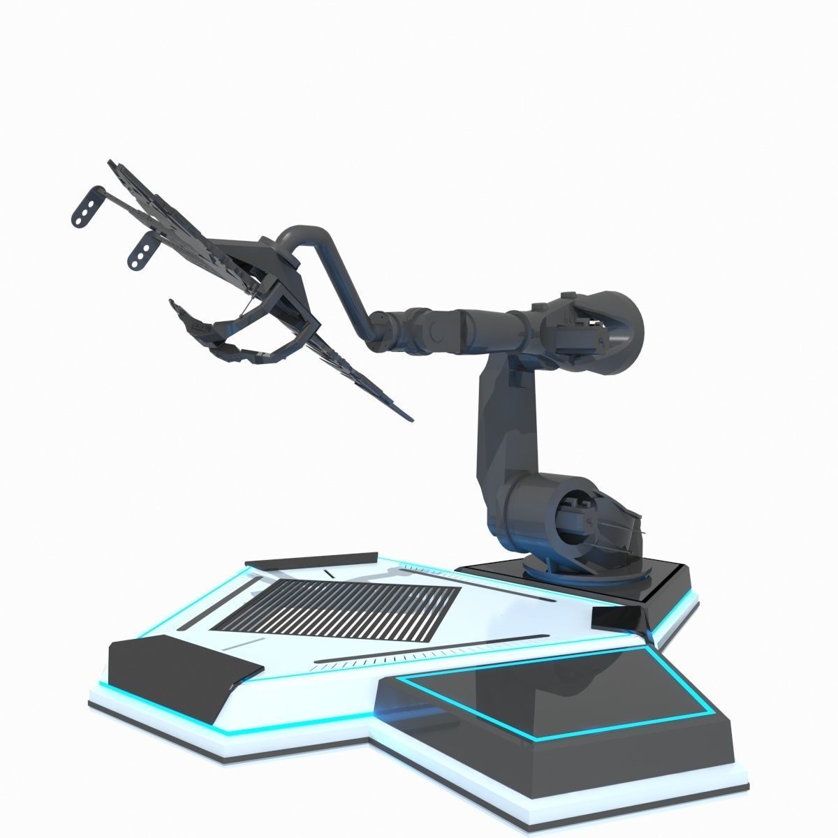 VR Equipment 2 3D model_2