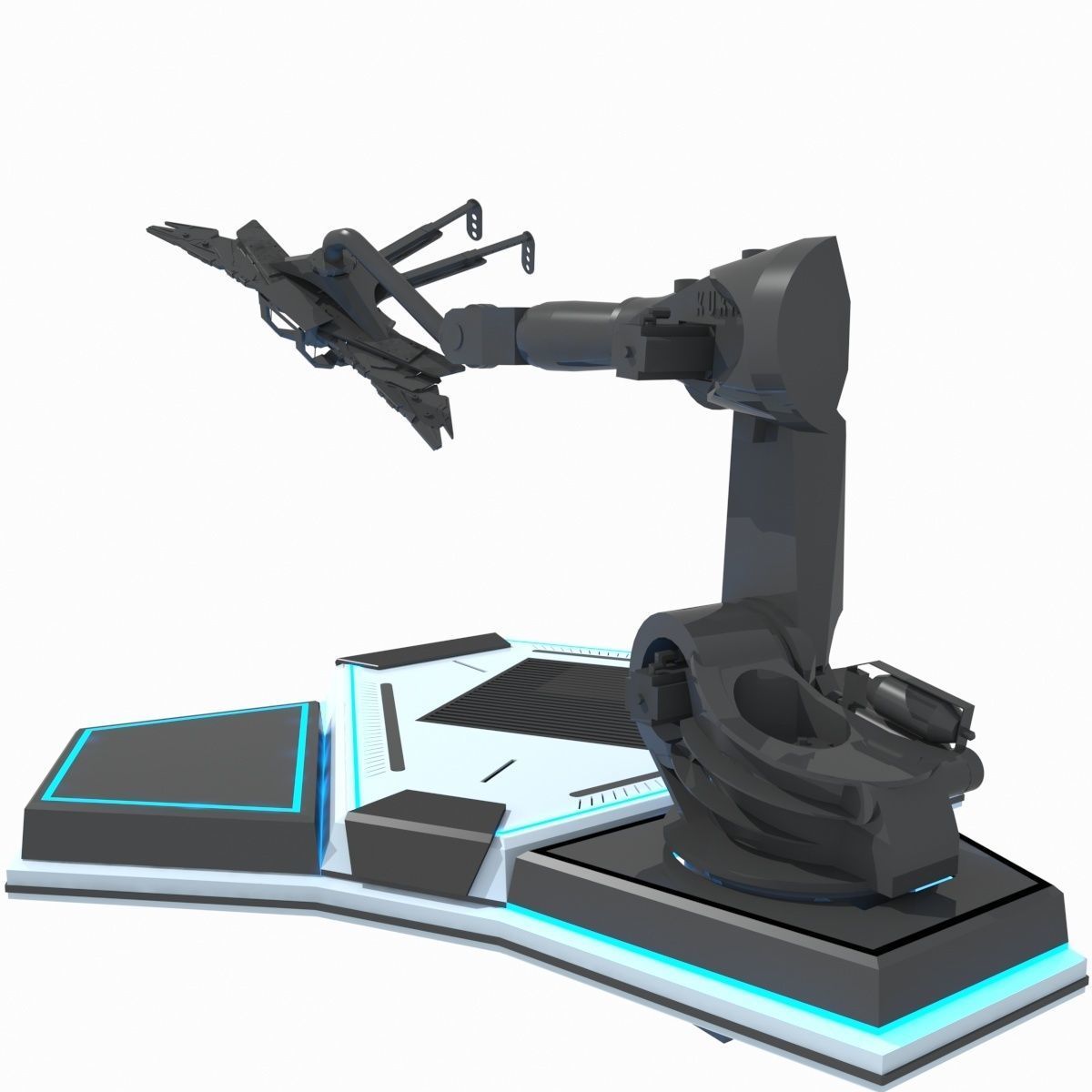 VR Equipment 2 3D model_3