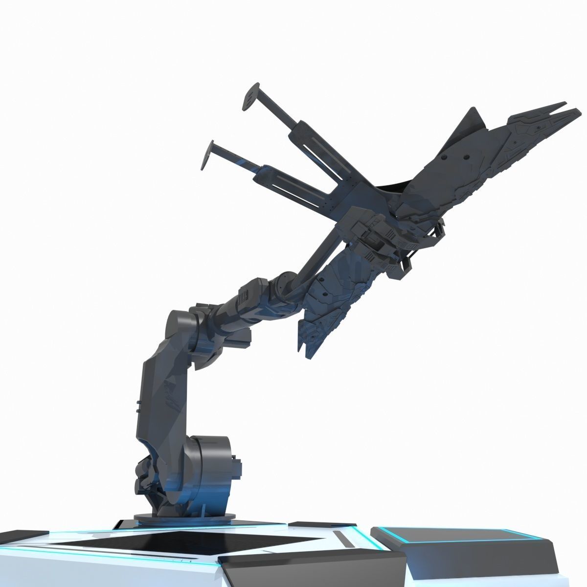 VR Equipment 2 3D model_4