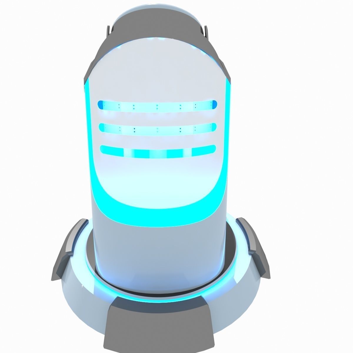 VR Equipment 3 3D model_4