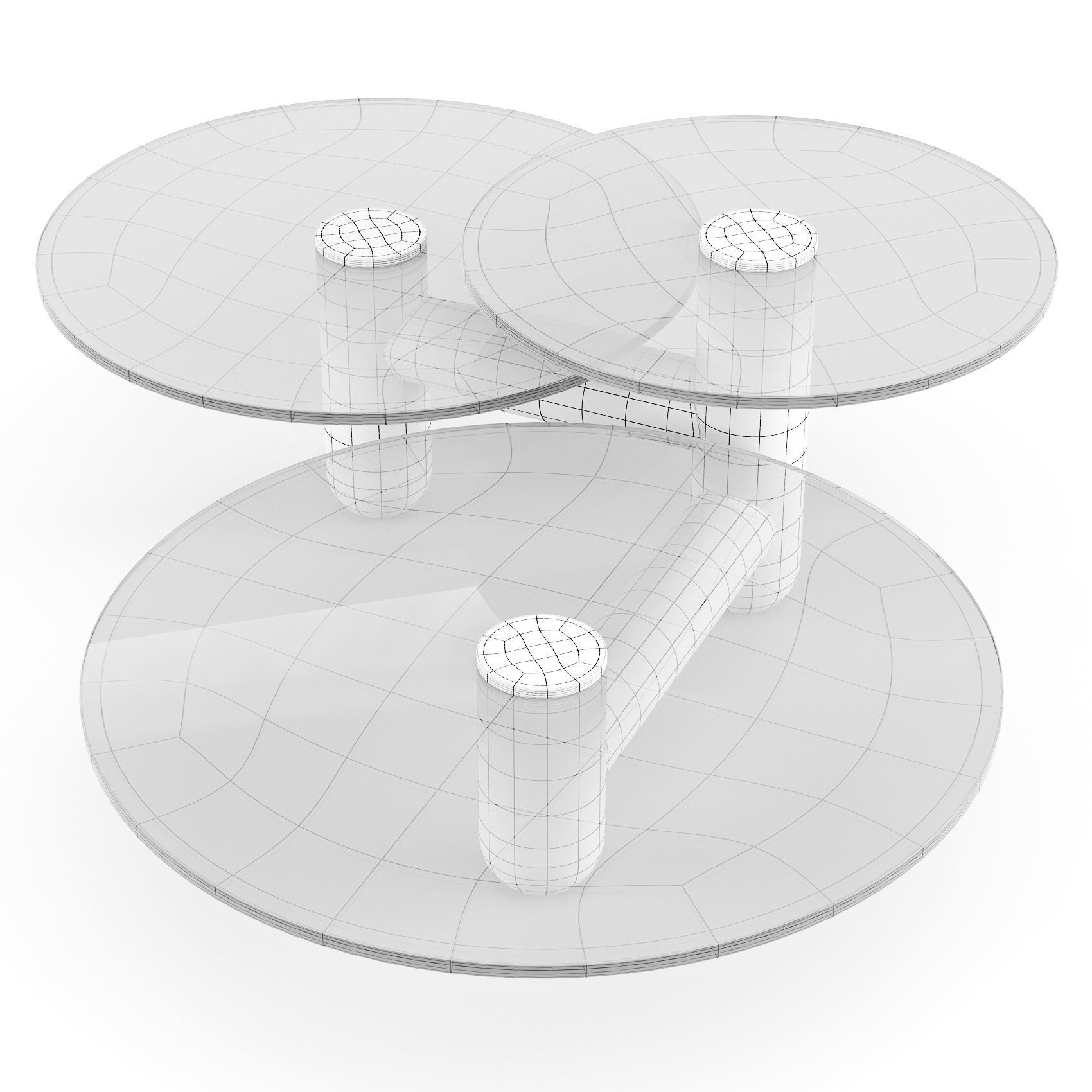 Tonin Casa Cosmo - Coffee Table 3D model_2