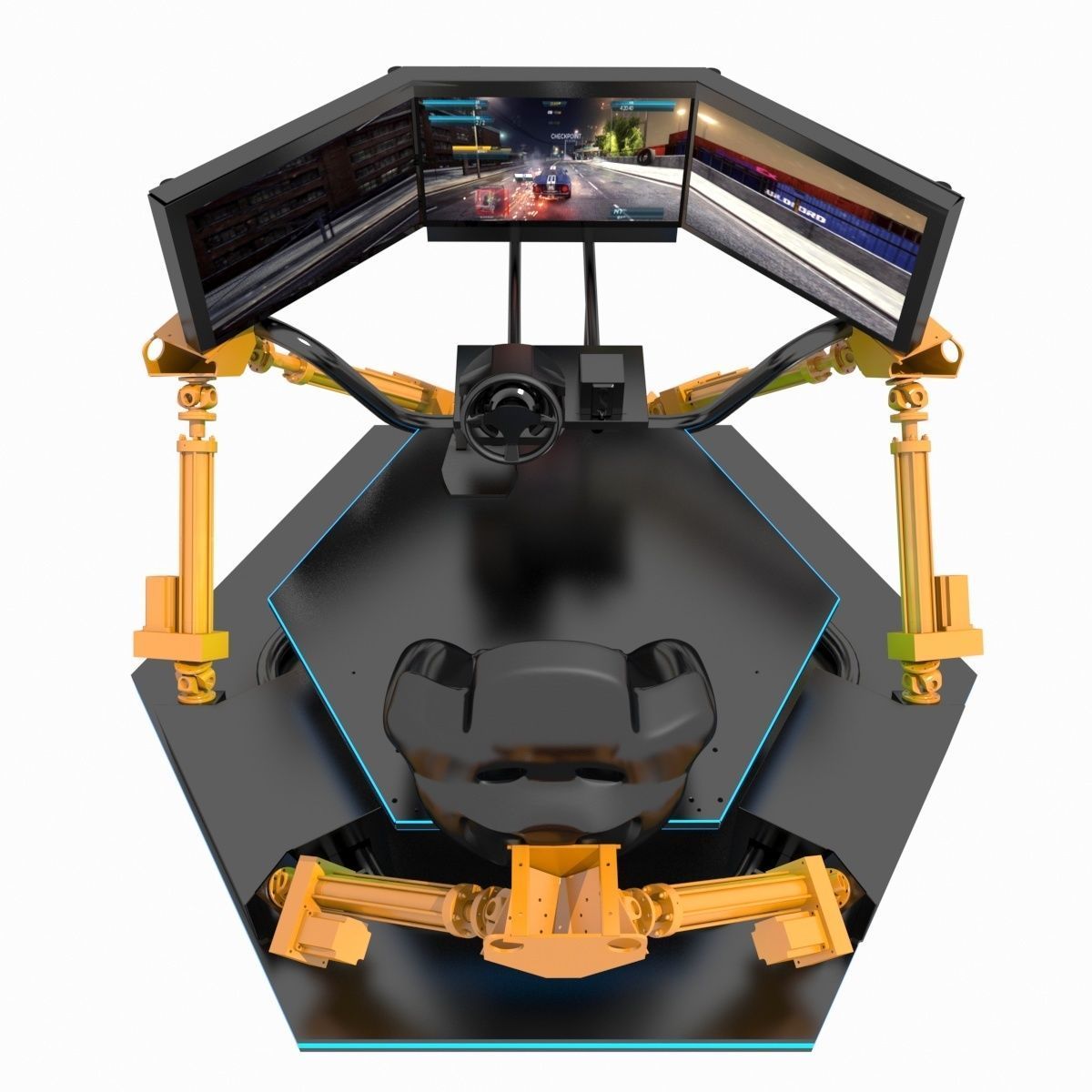 VR Equipment 4 3D model_2