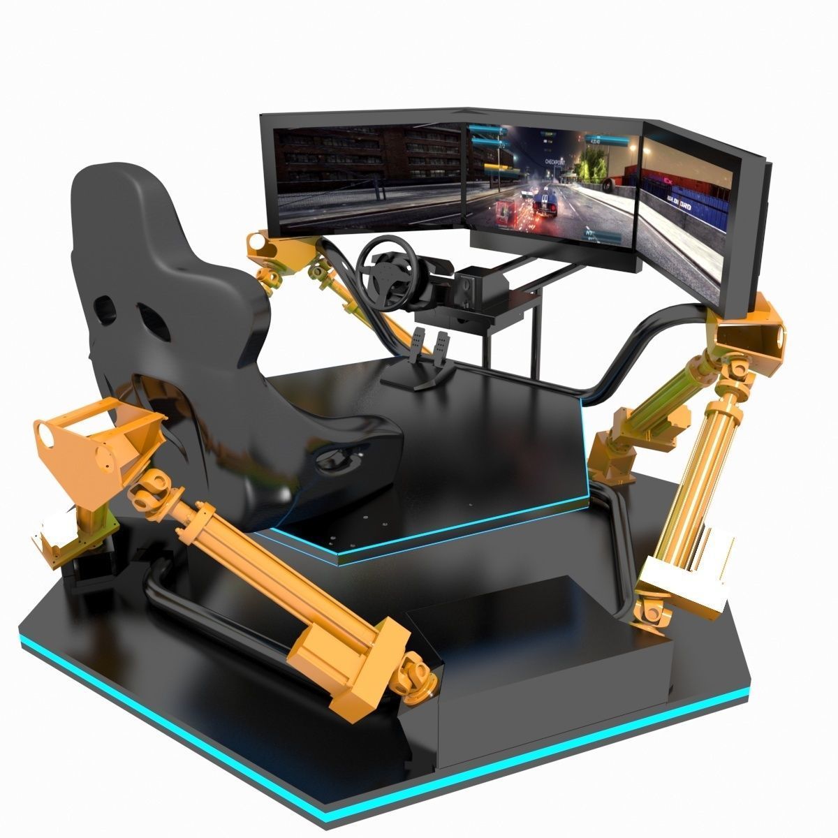 VR Equipment 4 3D model_1