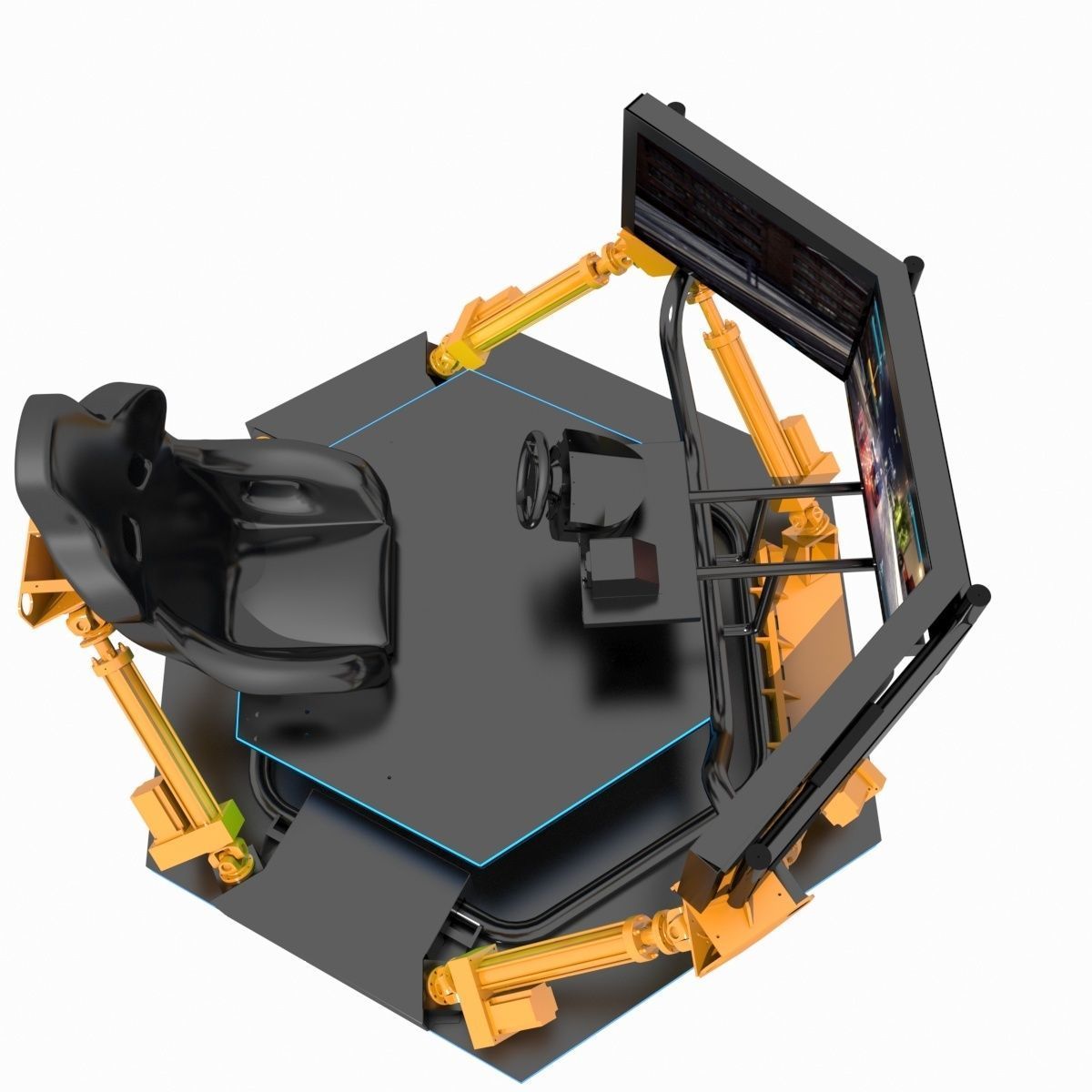VR Equipment 4 3D model_3
