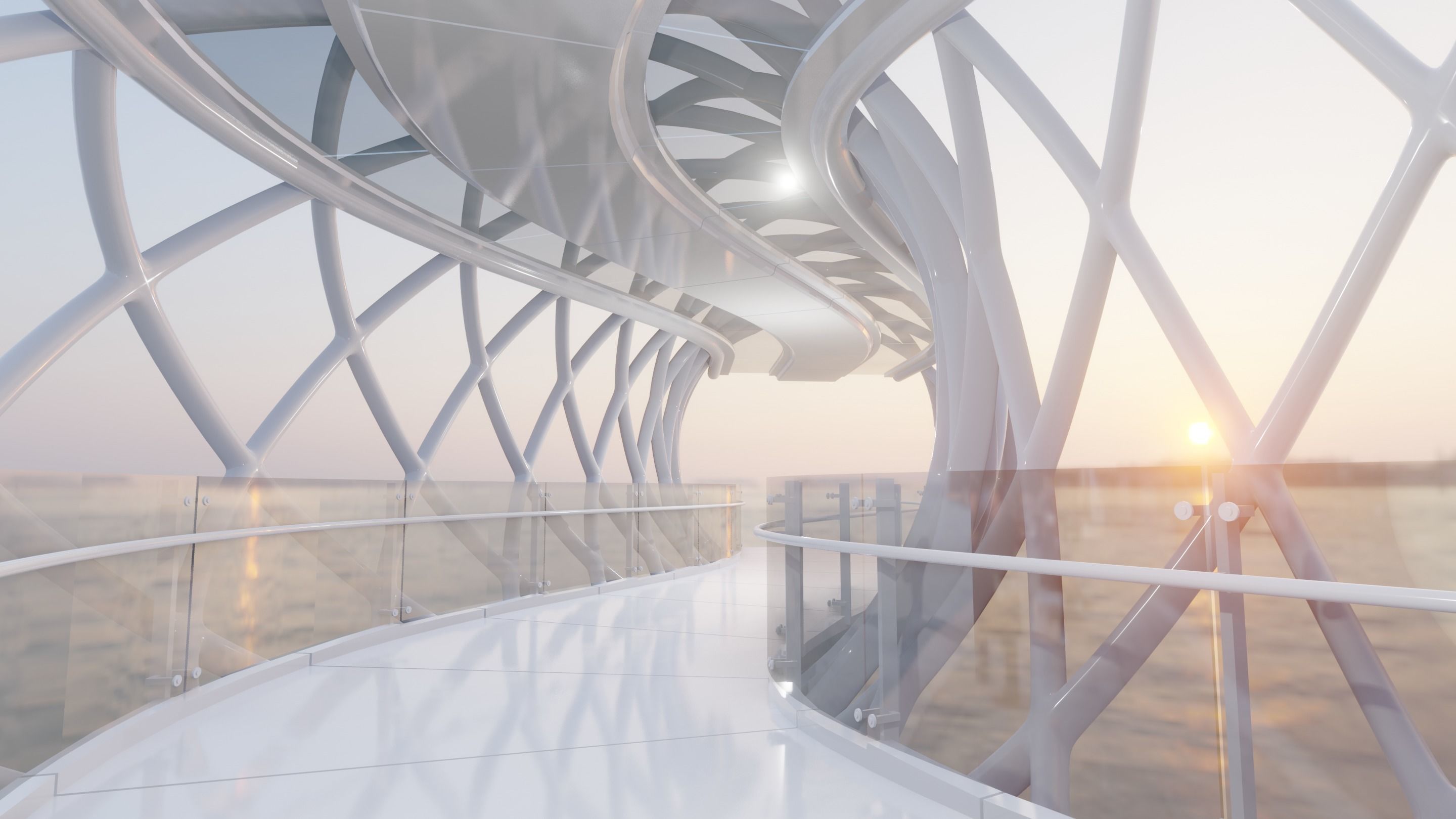 Future Bridge 03 3D model_16