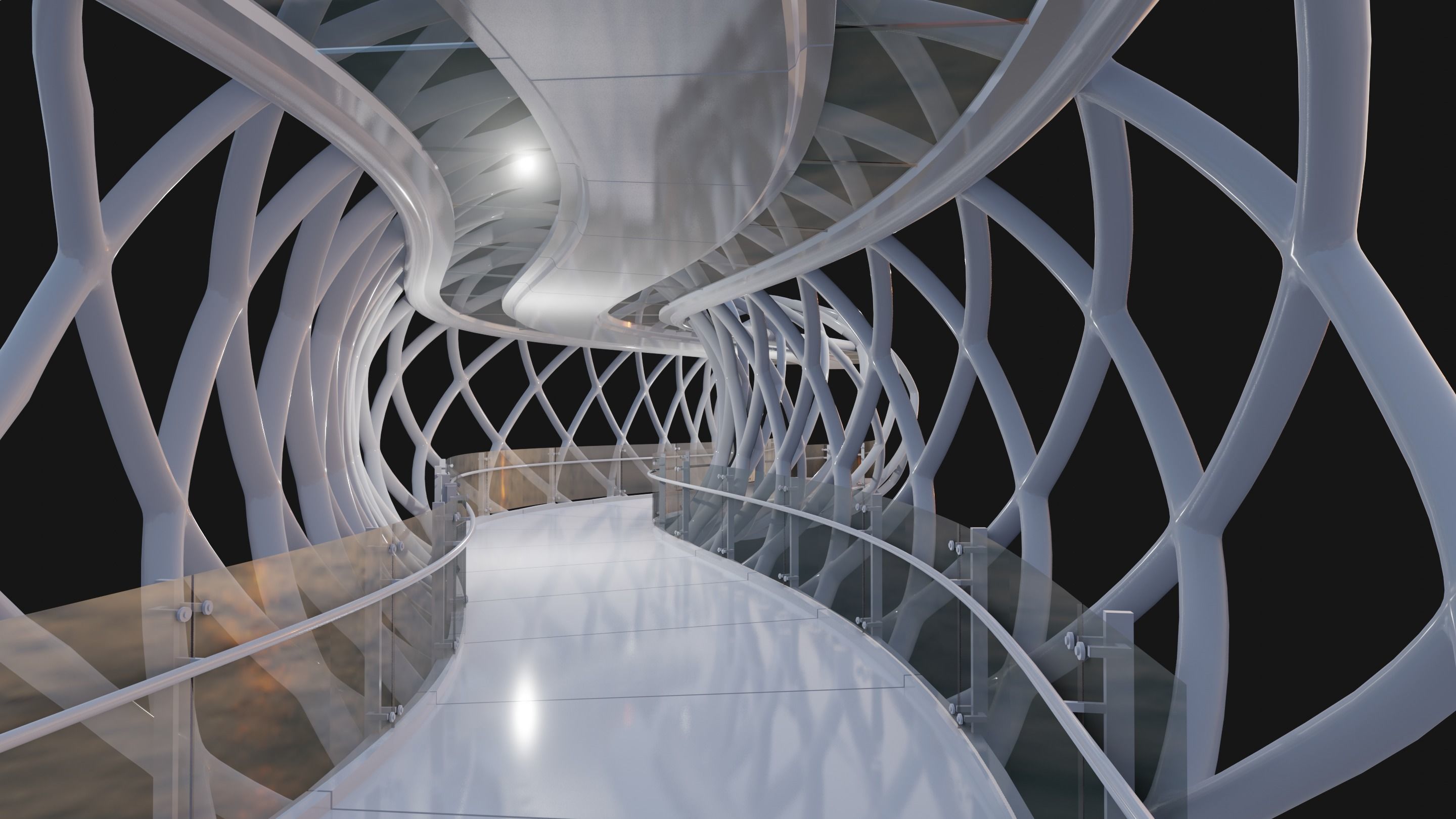 Future Bridge 03 3D model_19