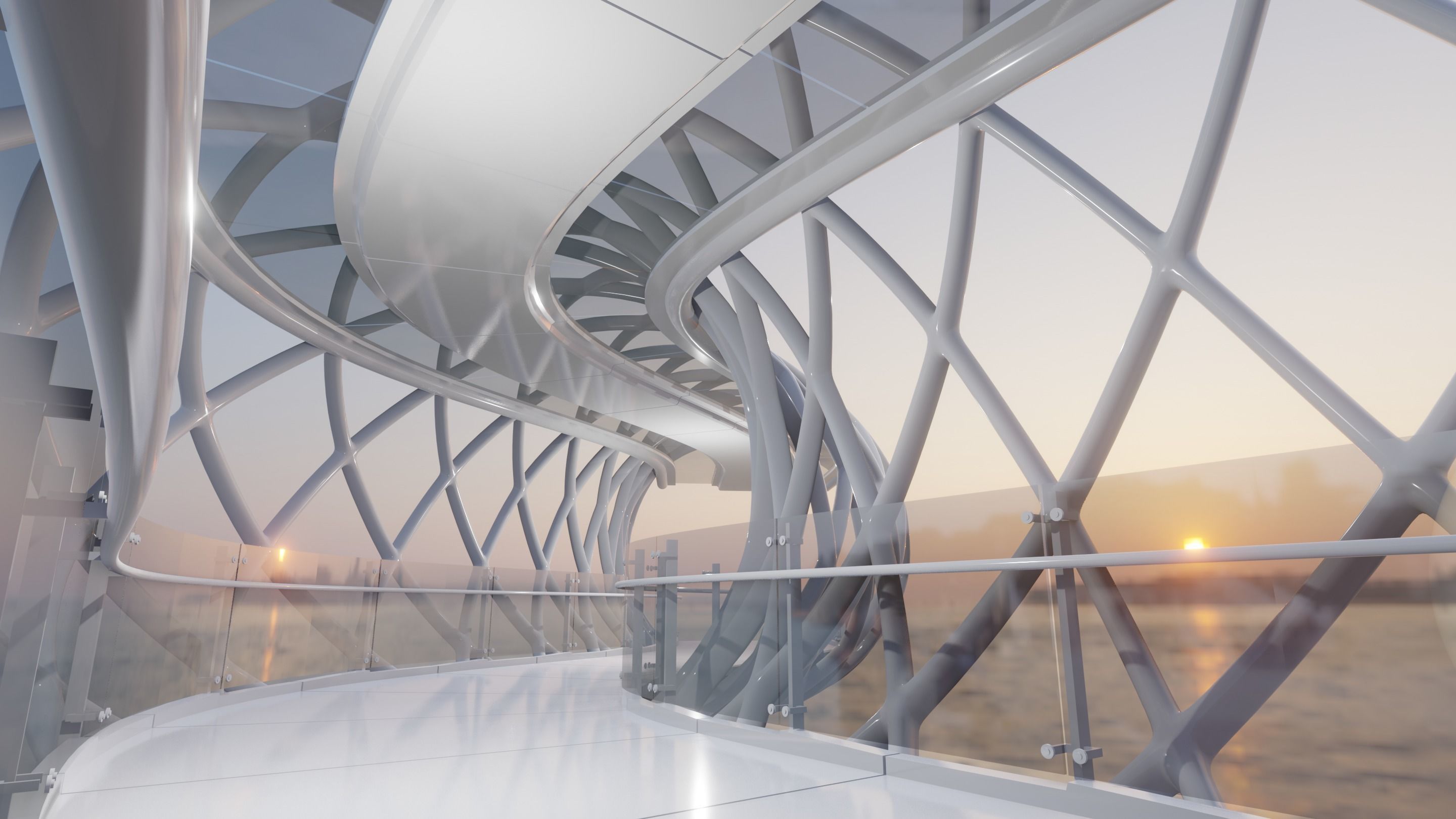 Future Bridge 03 3D model_10