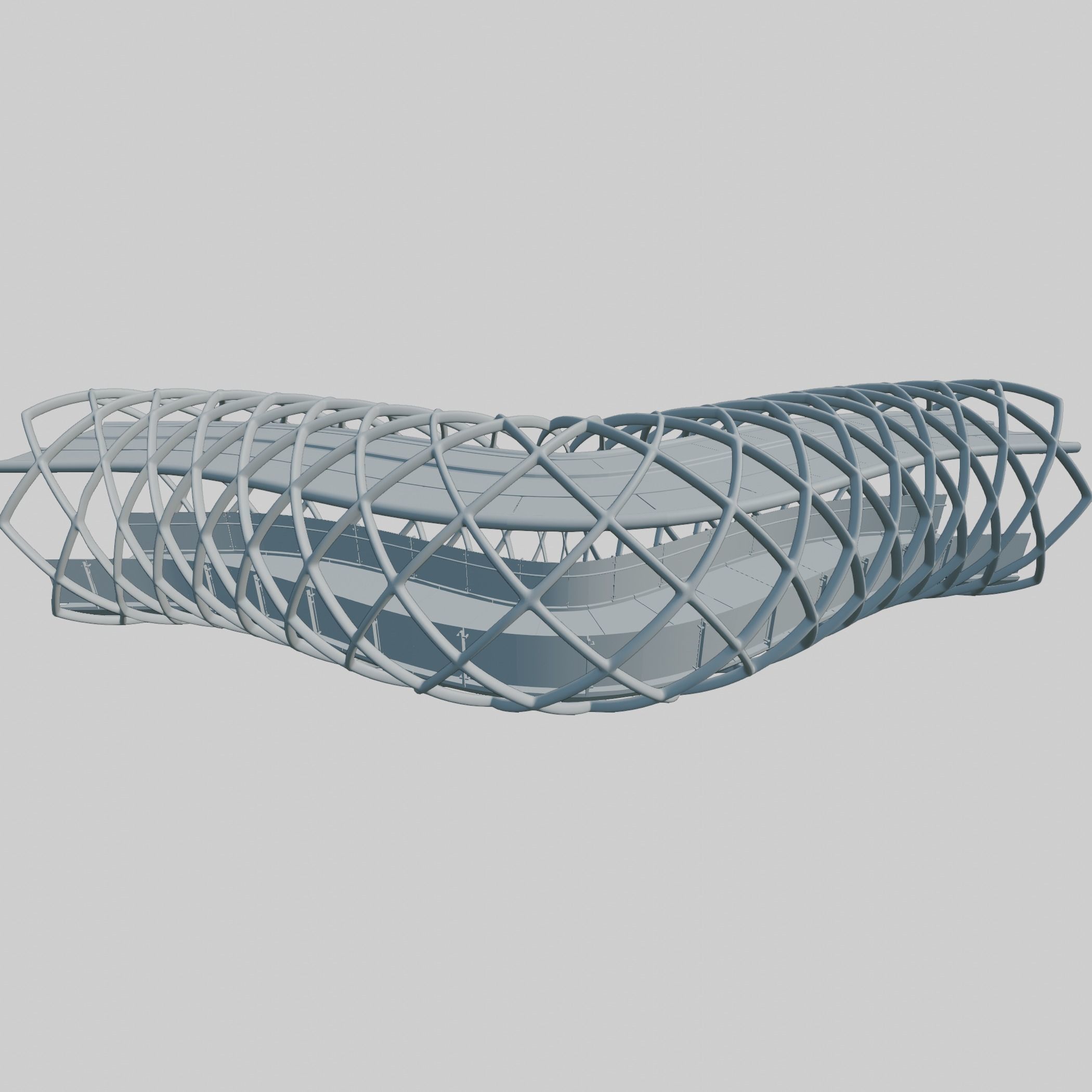 Future Bridge 03 3D model_22