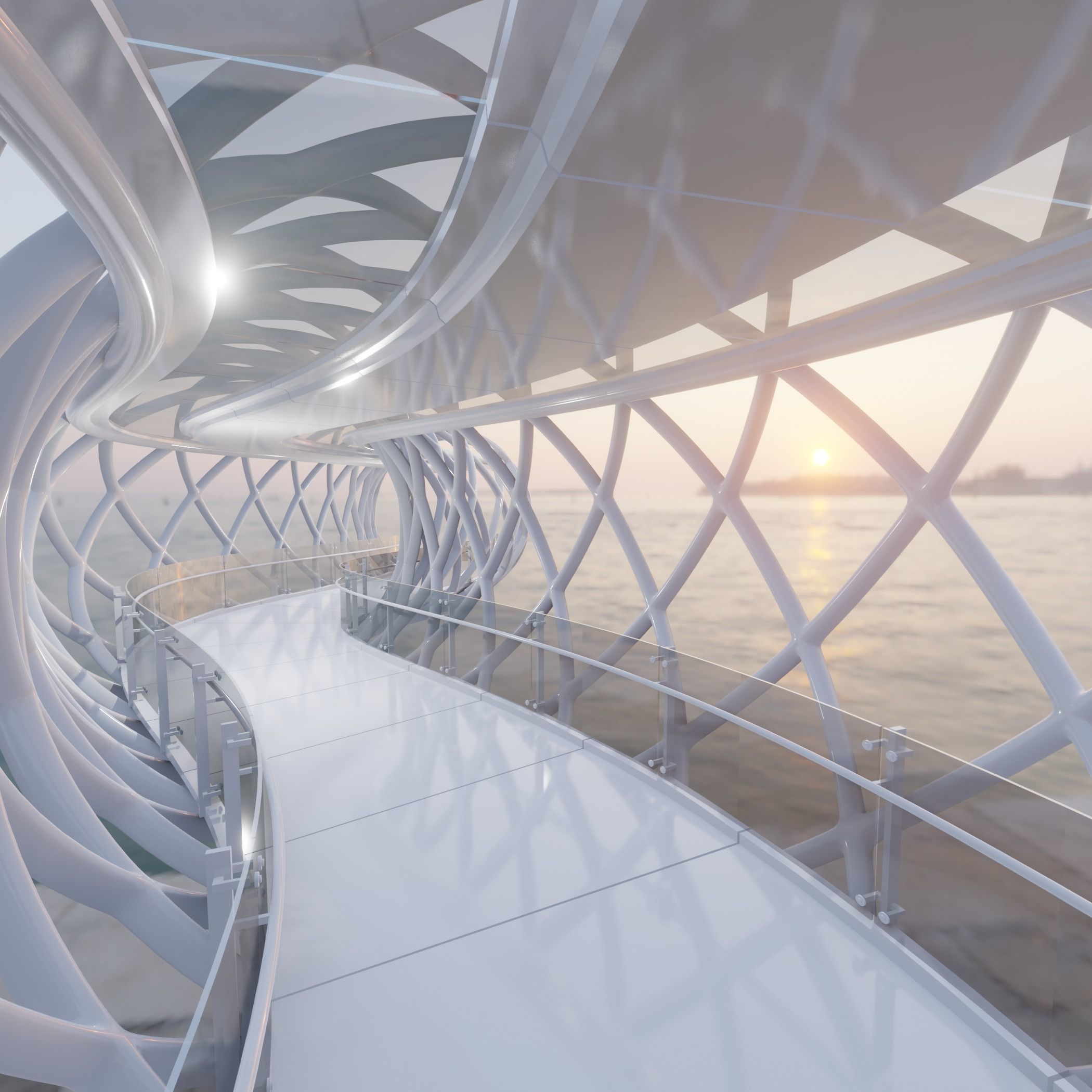 Future Bridge 03 3D model_14