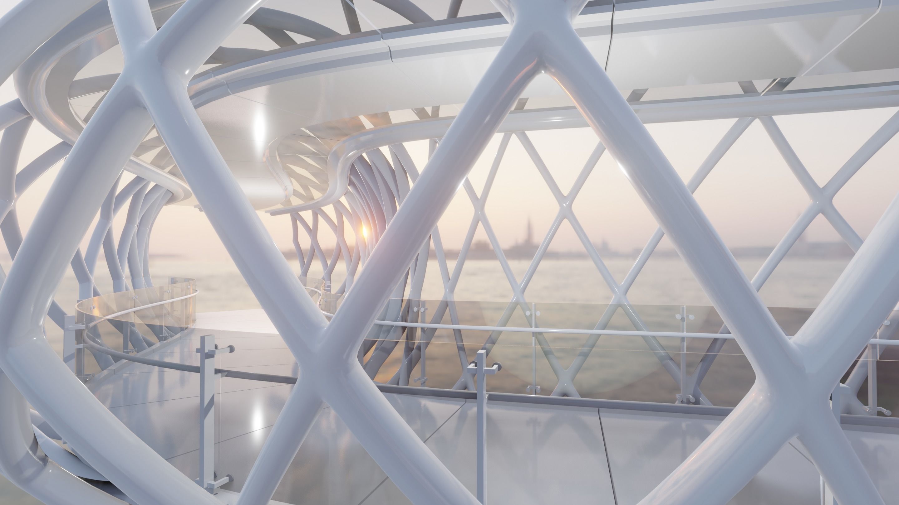 Future Bridge 03 3D model_12