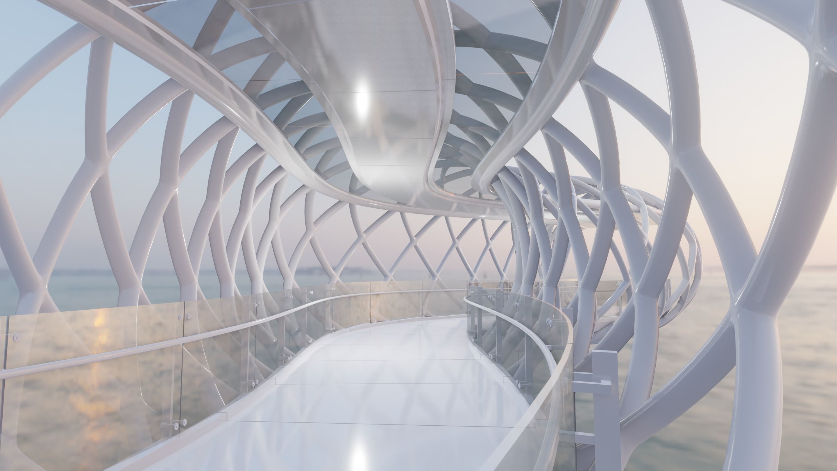 Future Bridge 03 3D model_17