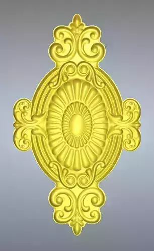 3D model of carved products
