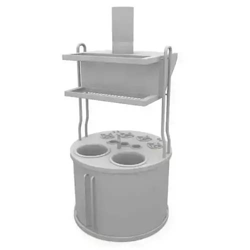 Smoker Grill 3D model