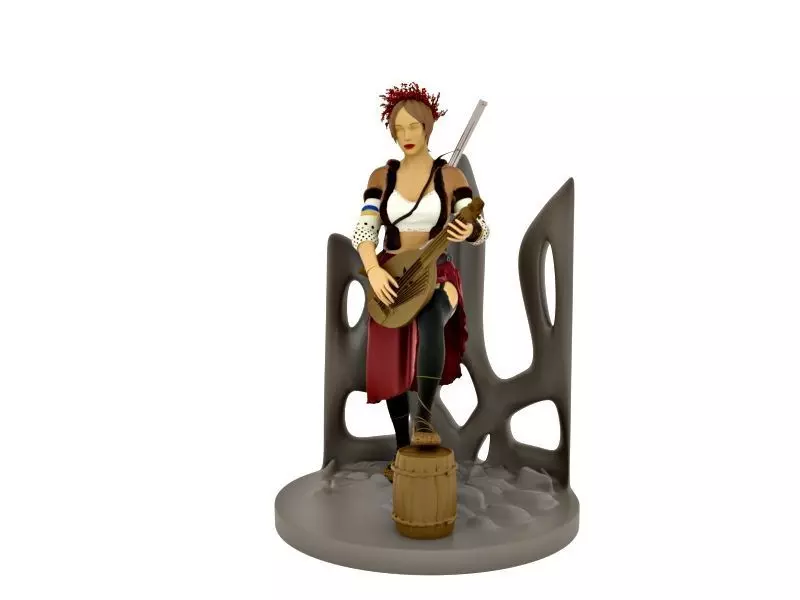 figurine of a Ukrainian 3D print model