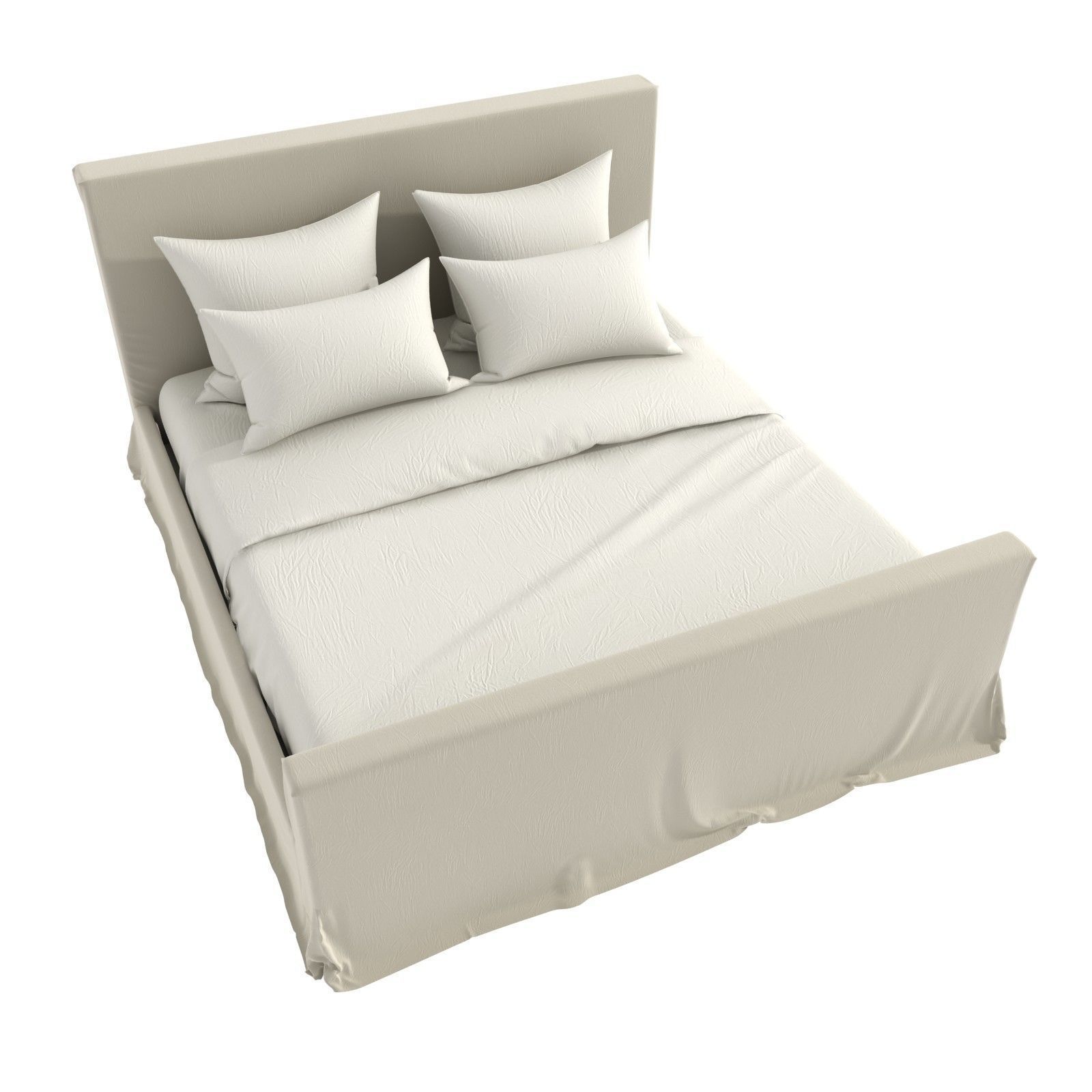 Community mfg Mara bed 3D model_5