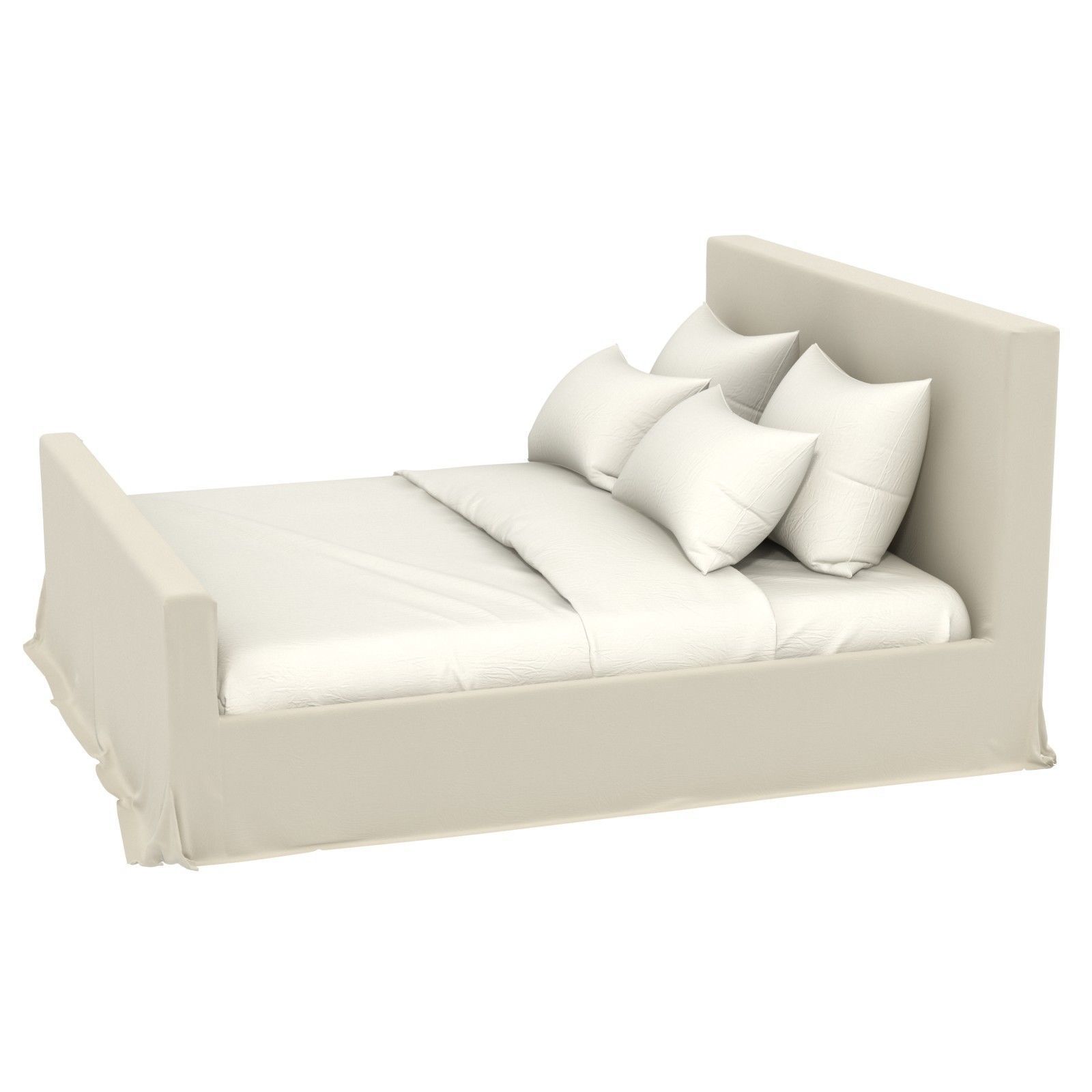 Community mfg Mara bed 3D model_4