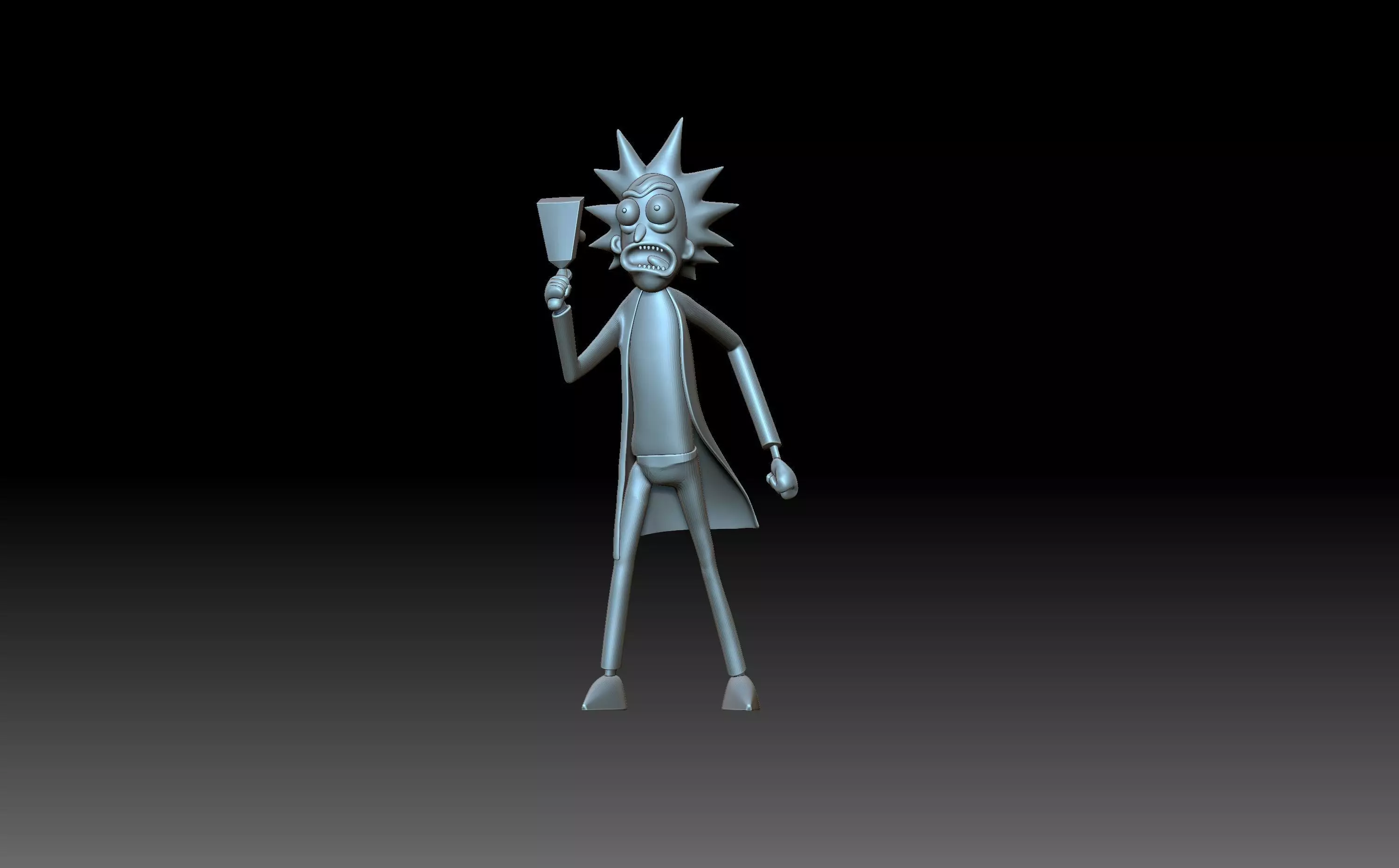 Rick and Morty 3D print model