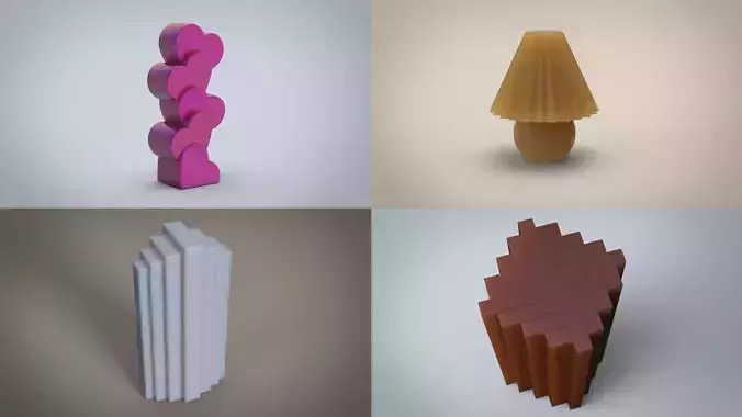 Pack Candle for silicone molds