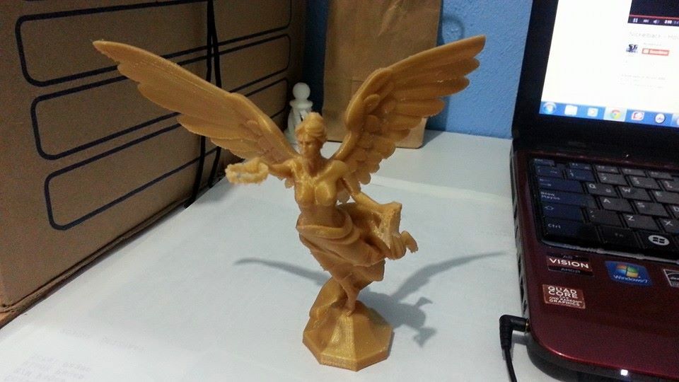 angel de la independencia 3D print model_4