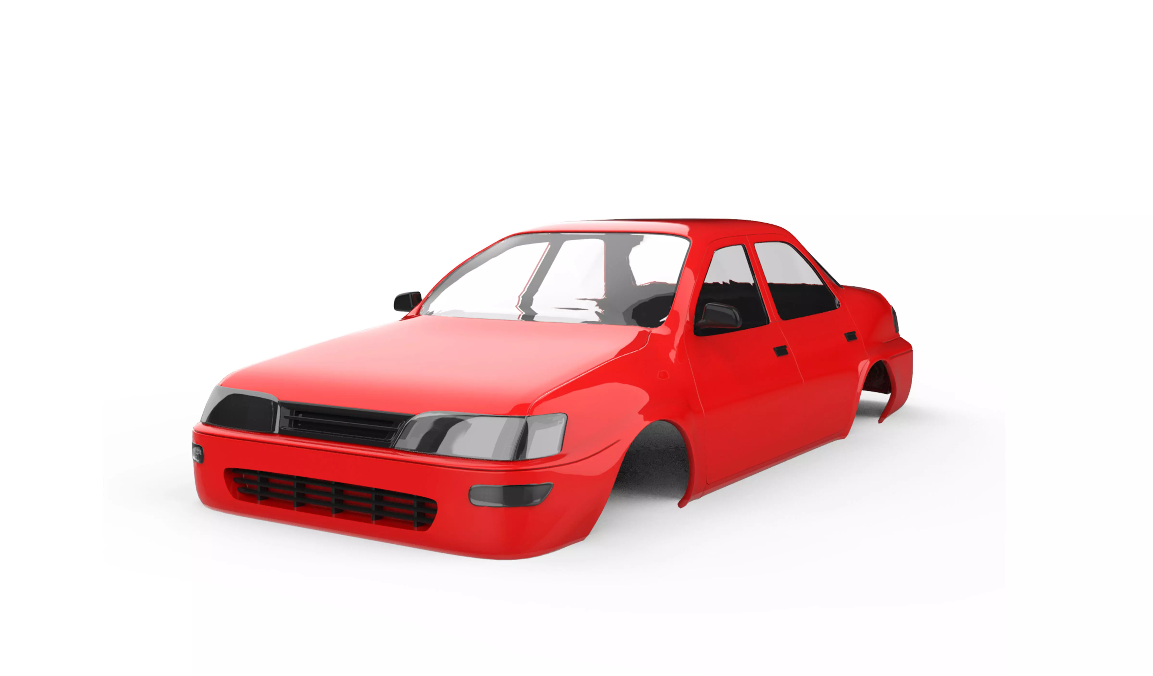 Toyota Corolla E100 3D print model