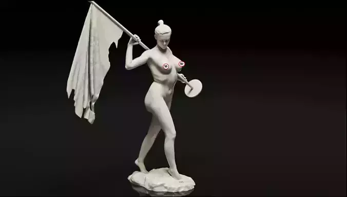 Sexy Girl 15 Flag holder