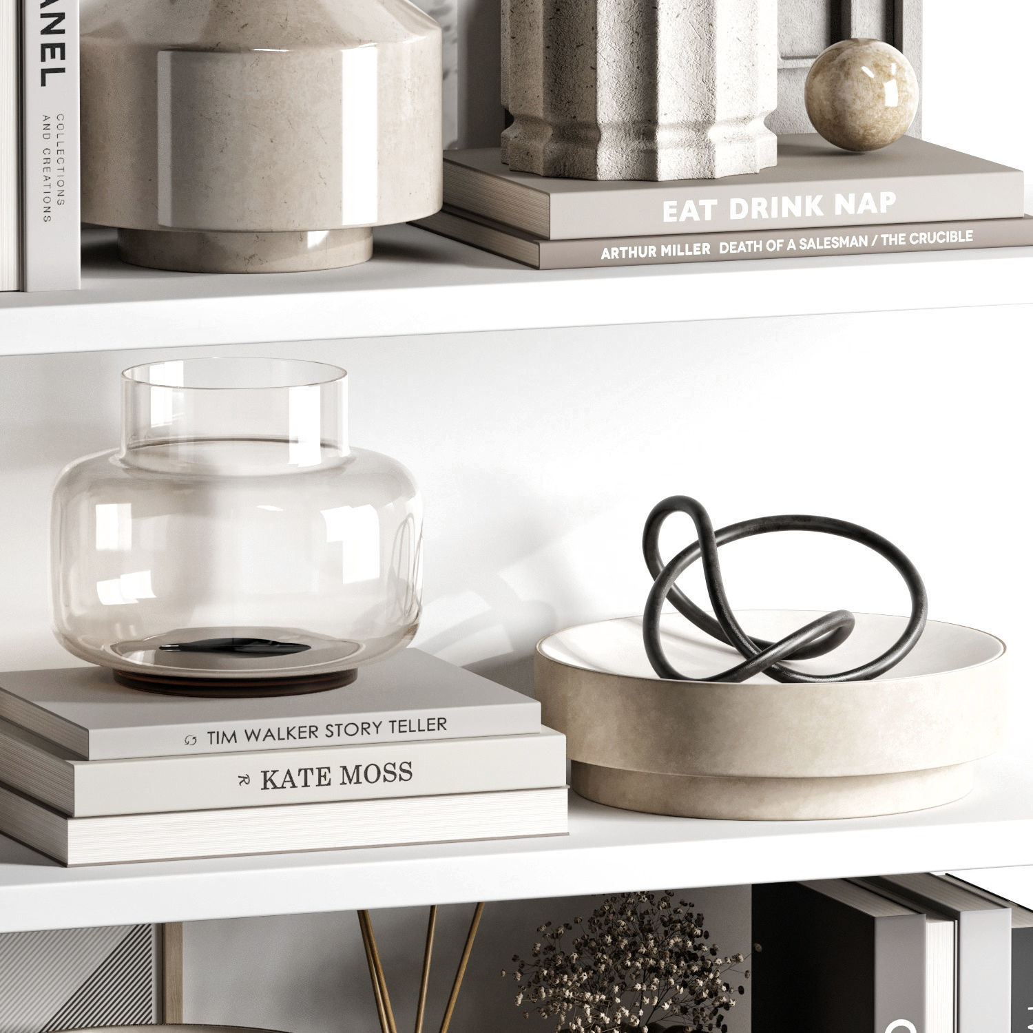 Decor set 87 3D model_5