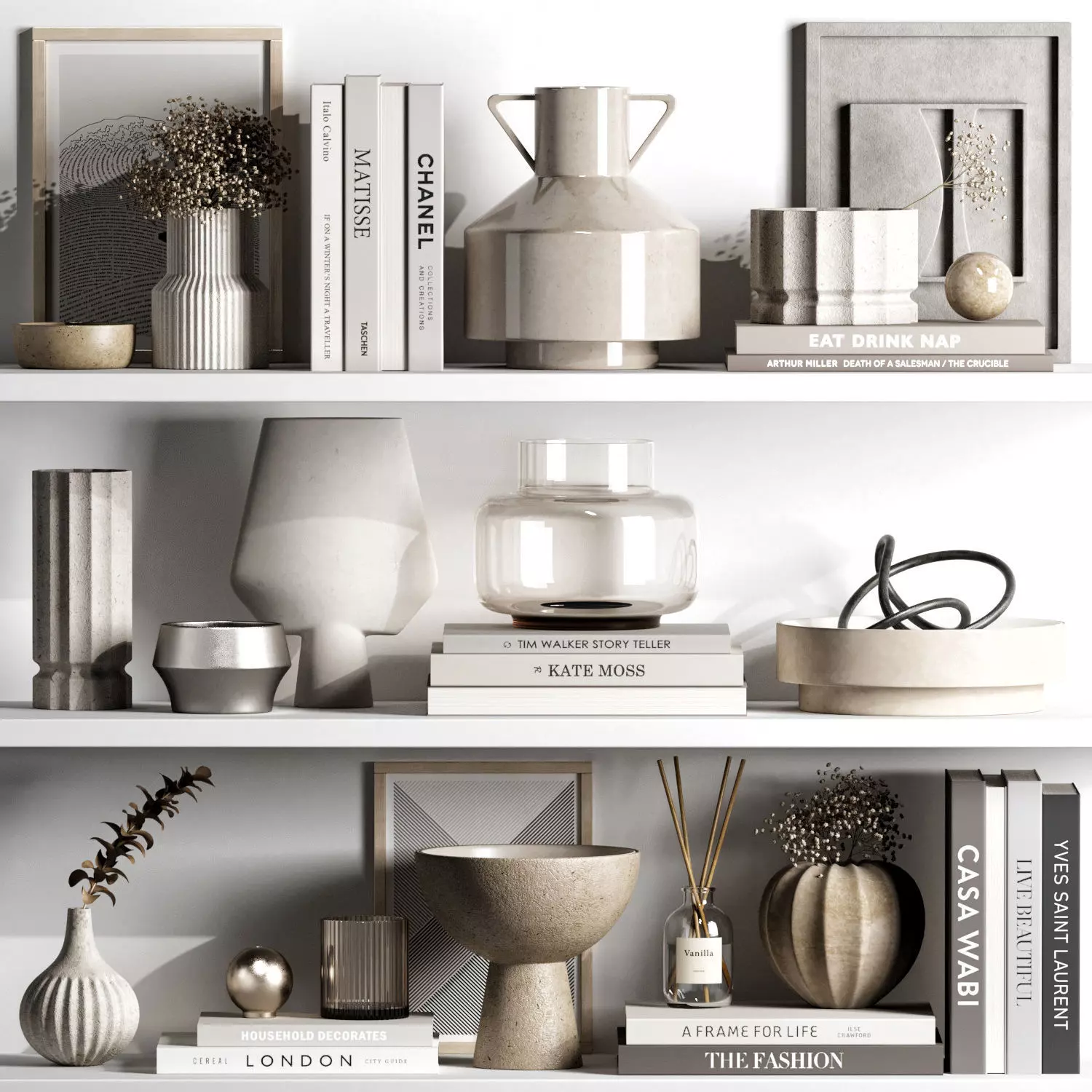 Decor set 87 3D model_0