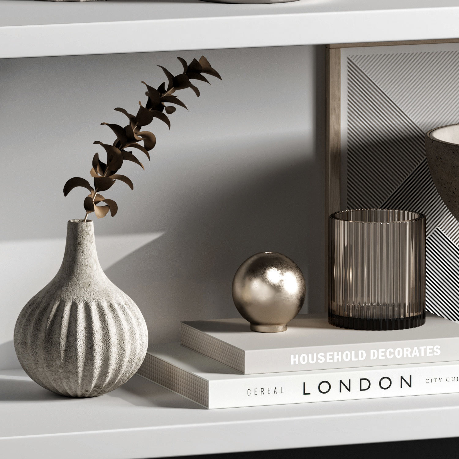 Decor set 87 3D model_4