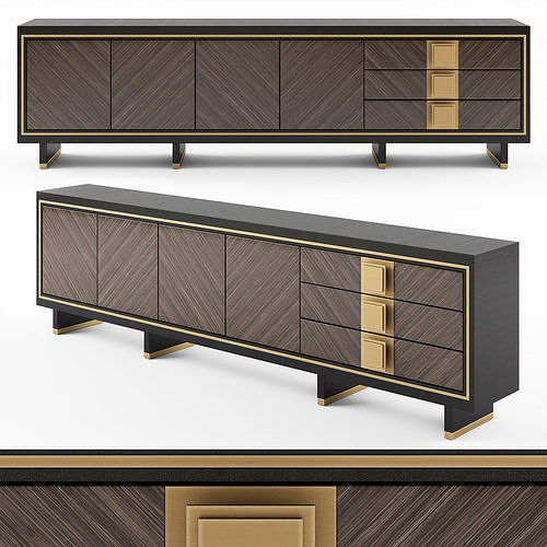 Storage Sideboard by Brendan Wong Design 3D model