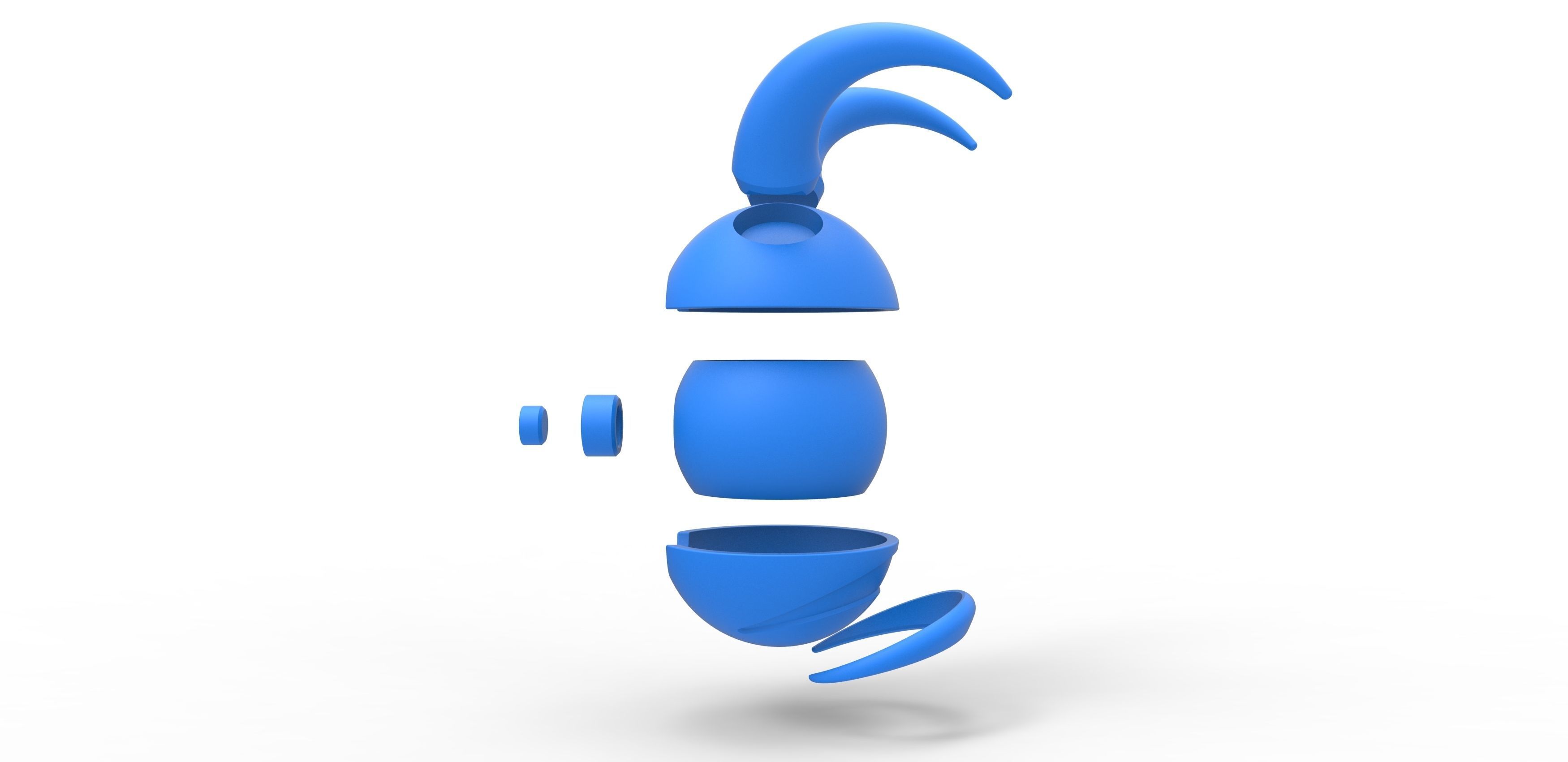 Houndoom orb 3D print model_21