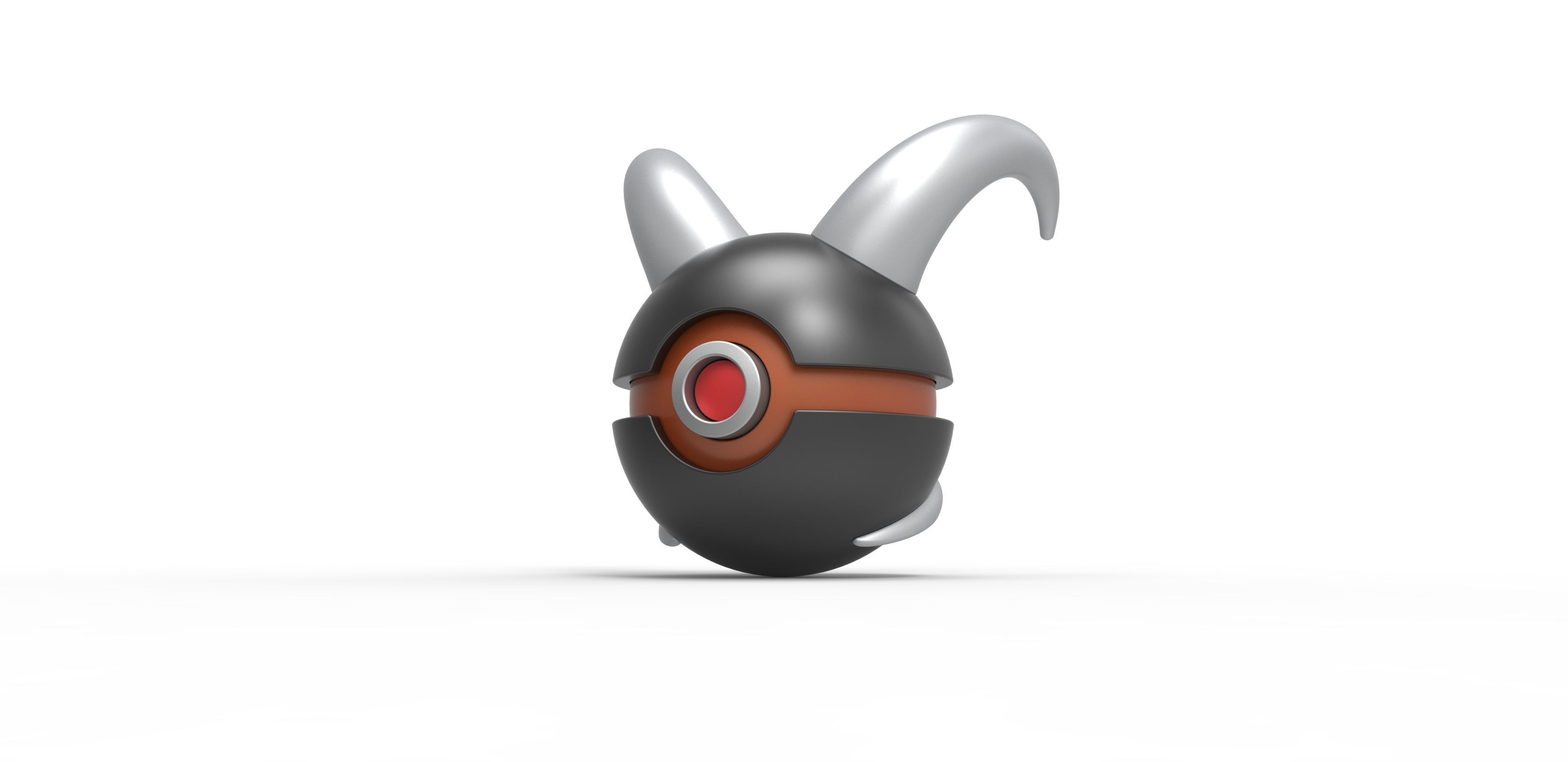 Houndoom orb 3D print model_1