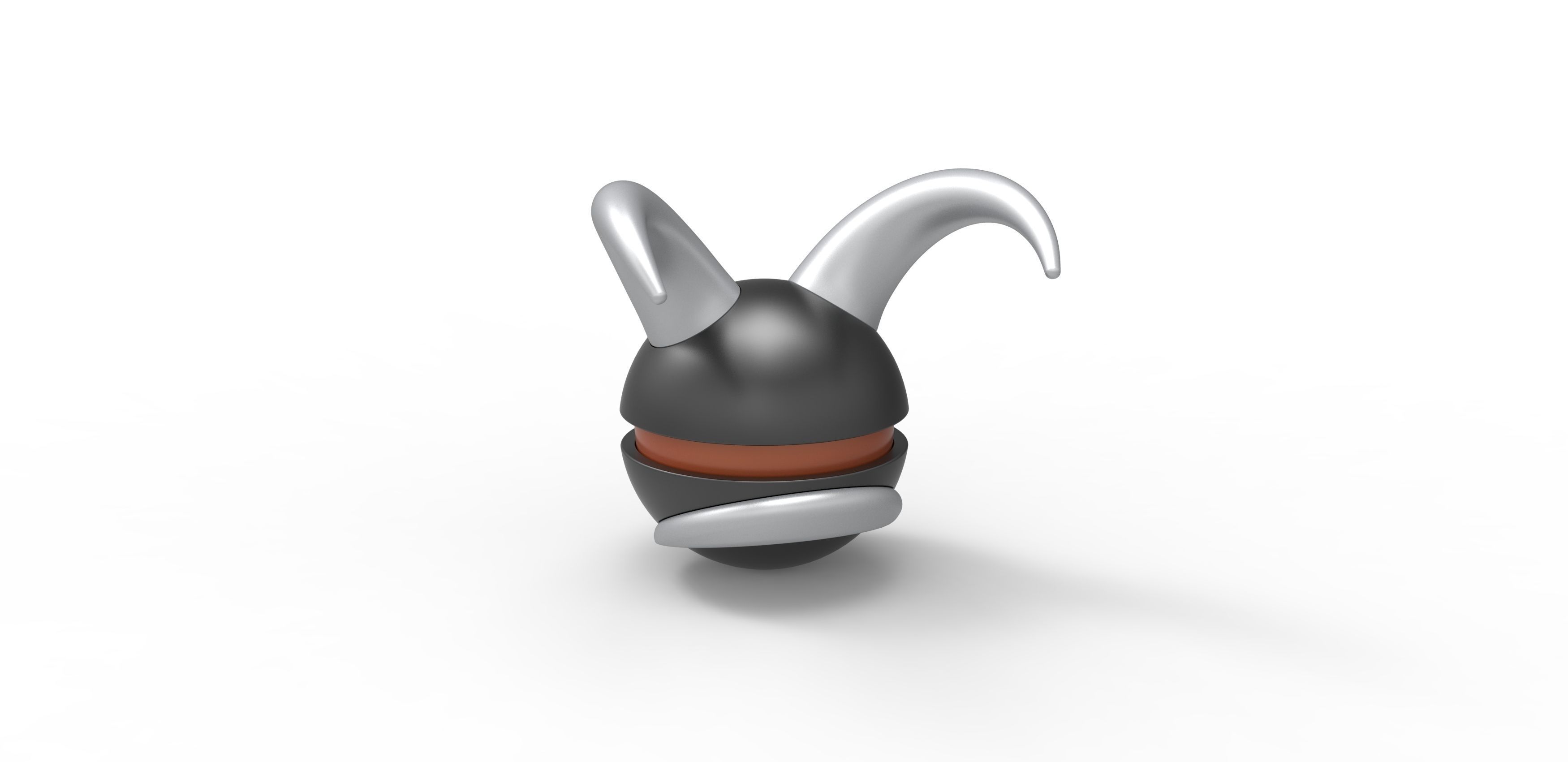 Houndoom orb 3D print model_8